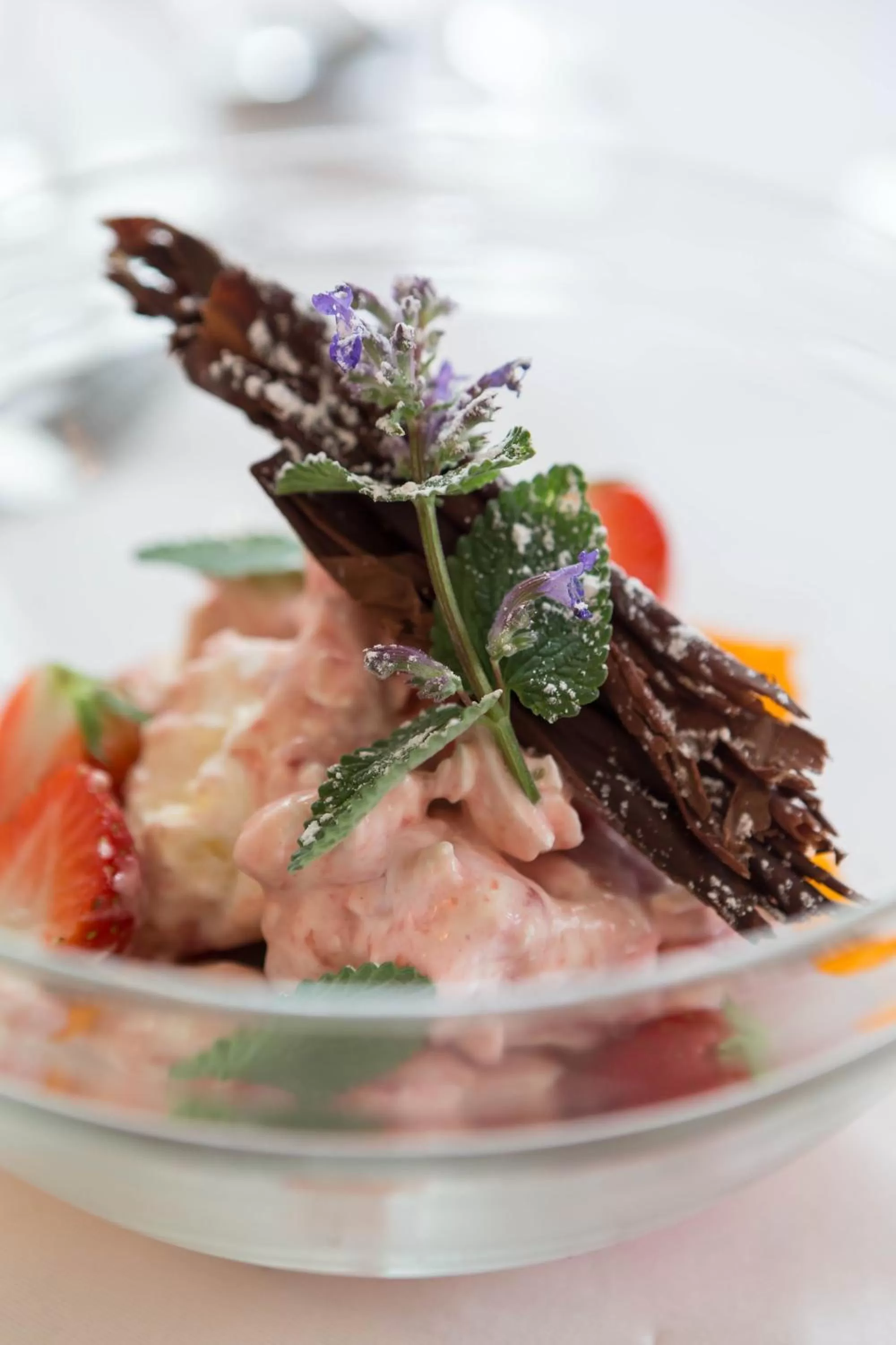 Food close-up in Old Ground Hotel