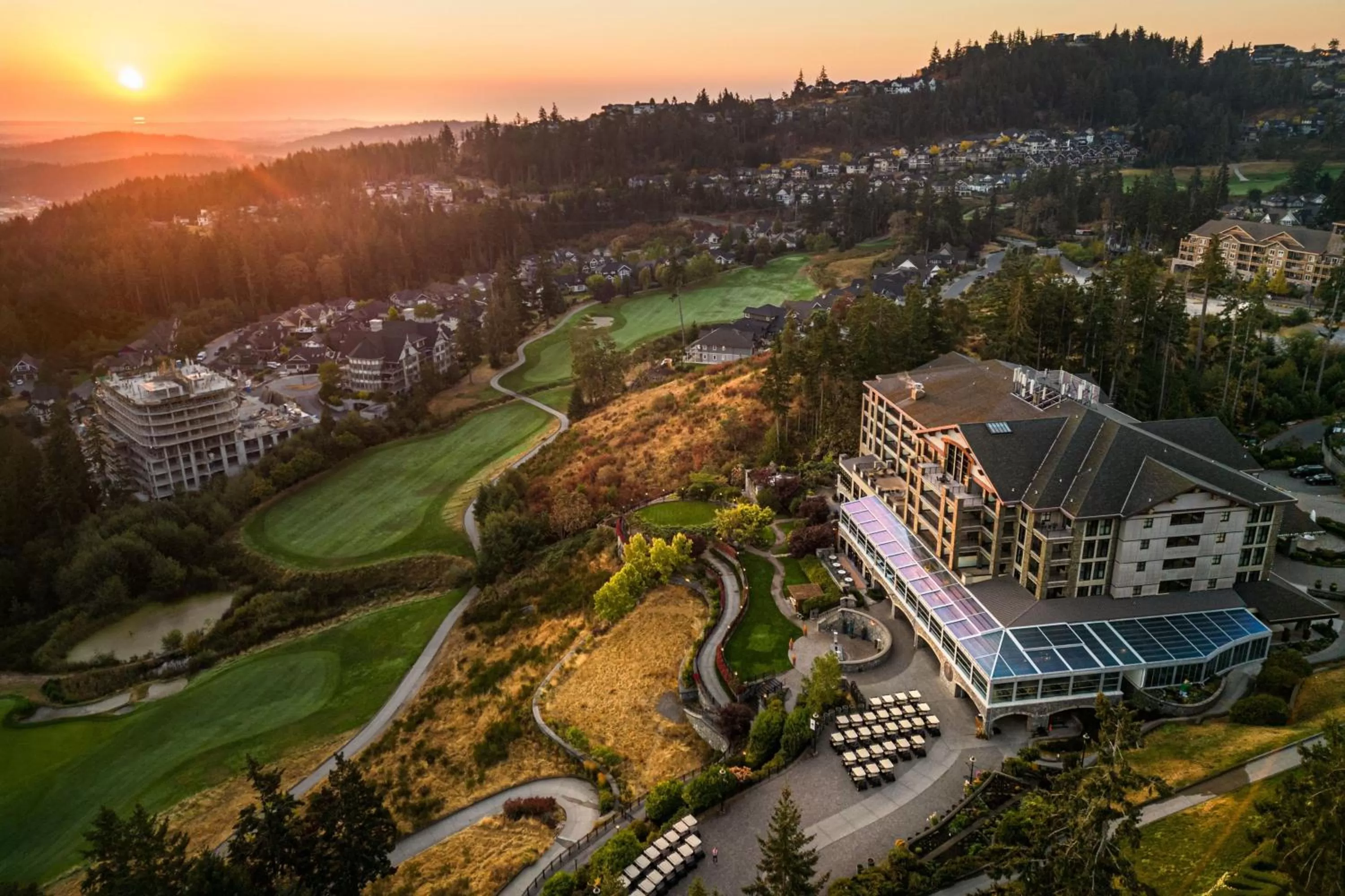 Property building in The Westin Bear Mountain Resort & Spa, Victoria