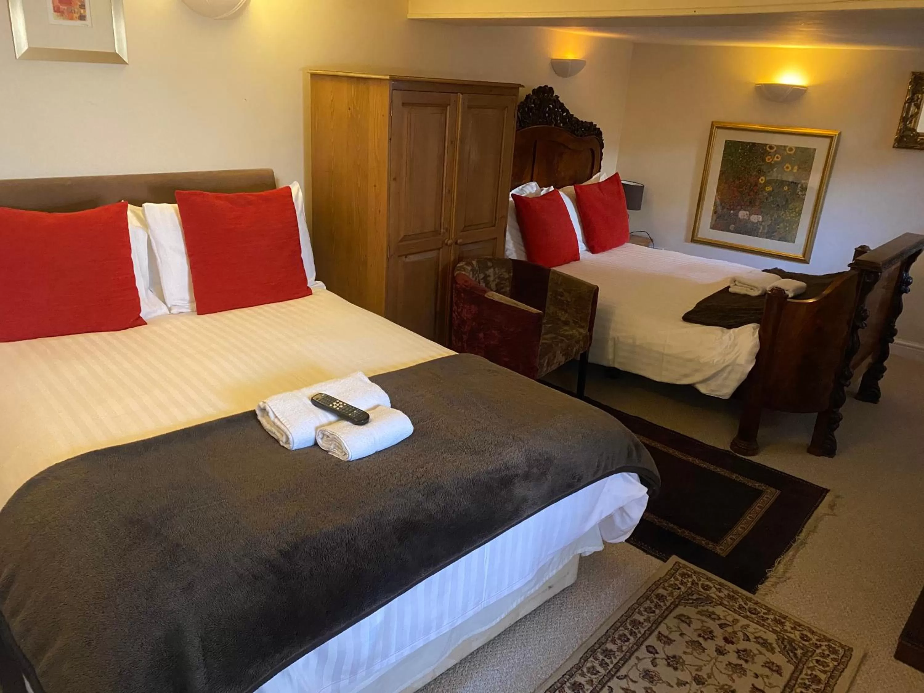 Bed in The Old Court Hotel