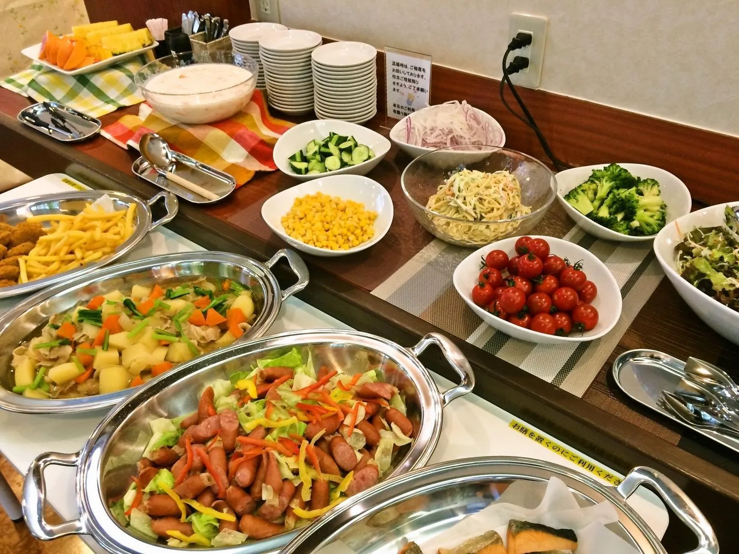 Breakfast in Smile Hotel Tokyo Ayase Ekimae