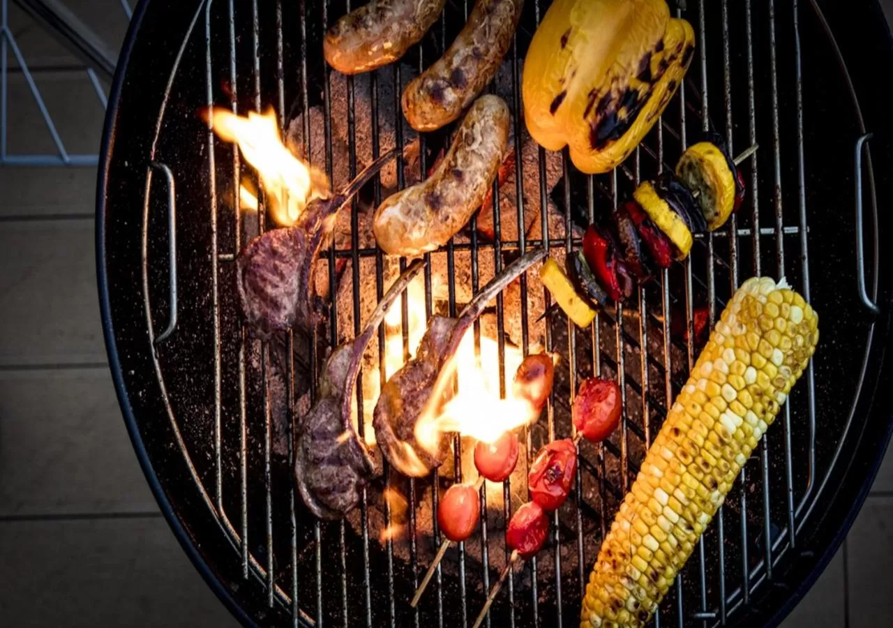 BBQ facilities in Residence G Nanshan