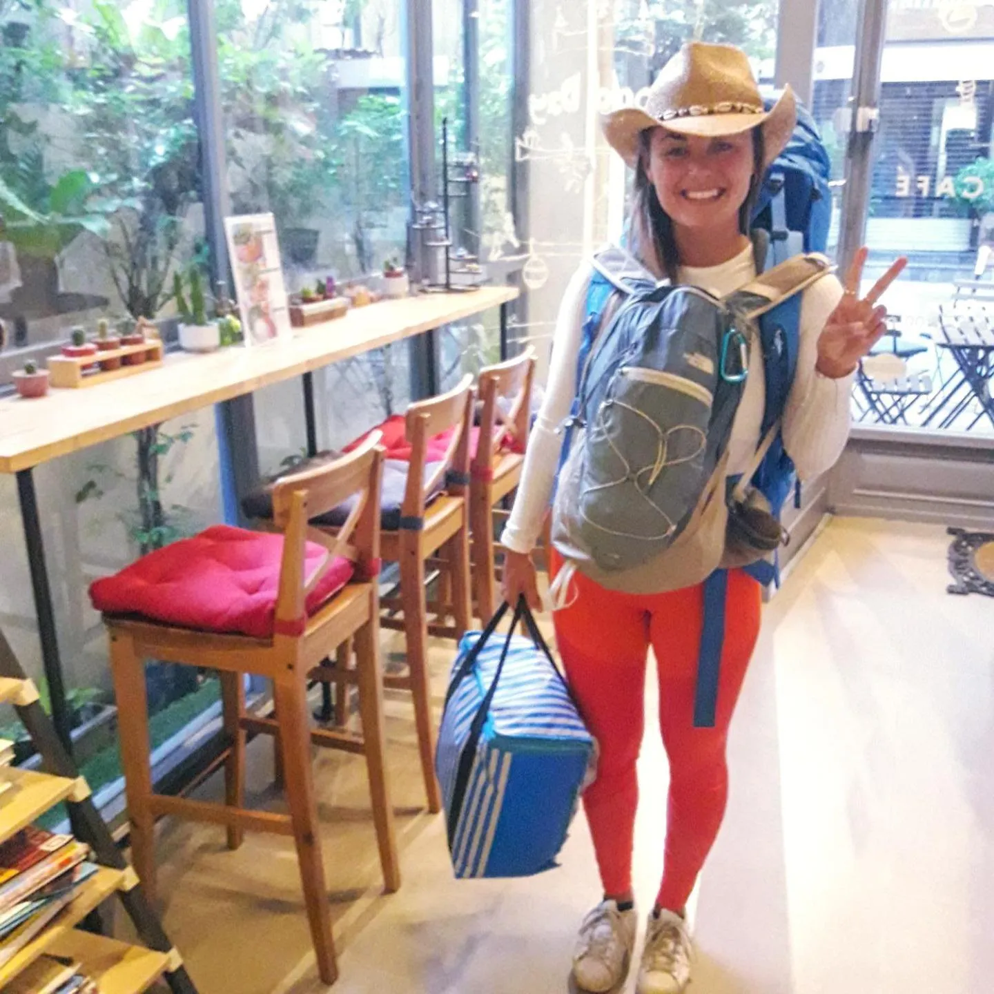 group of guests in Good Day Hostel