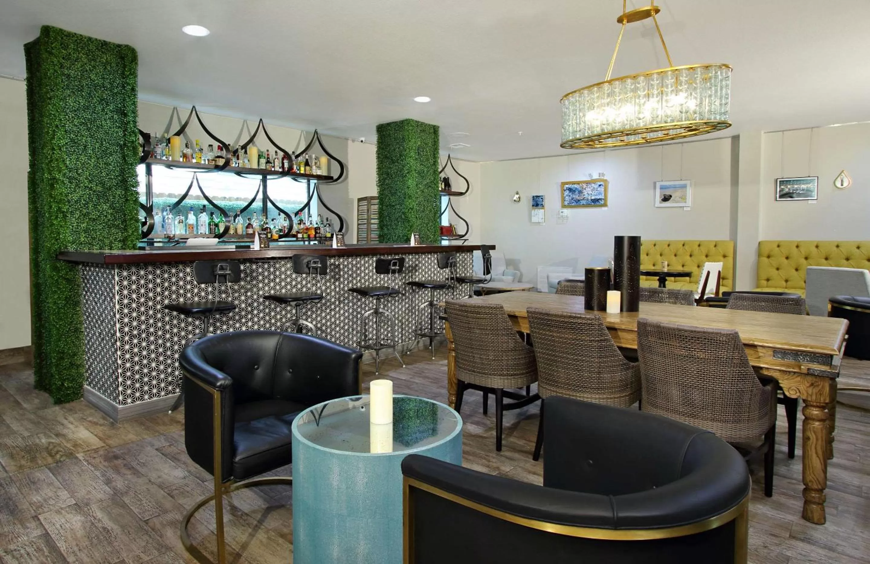 Lounge or bar in Hotel Ylem