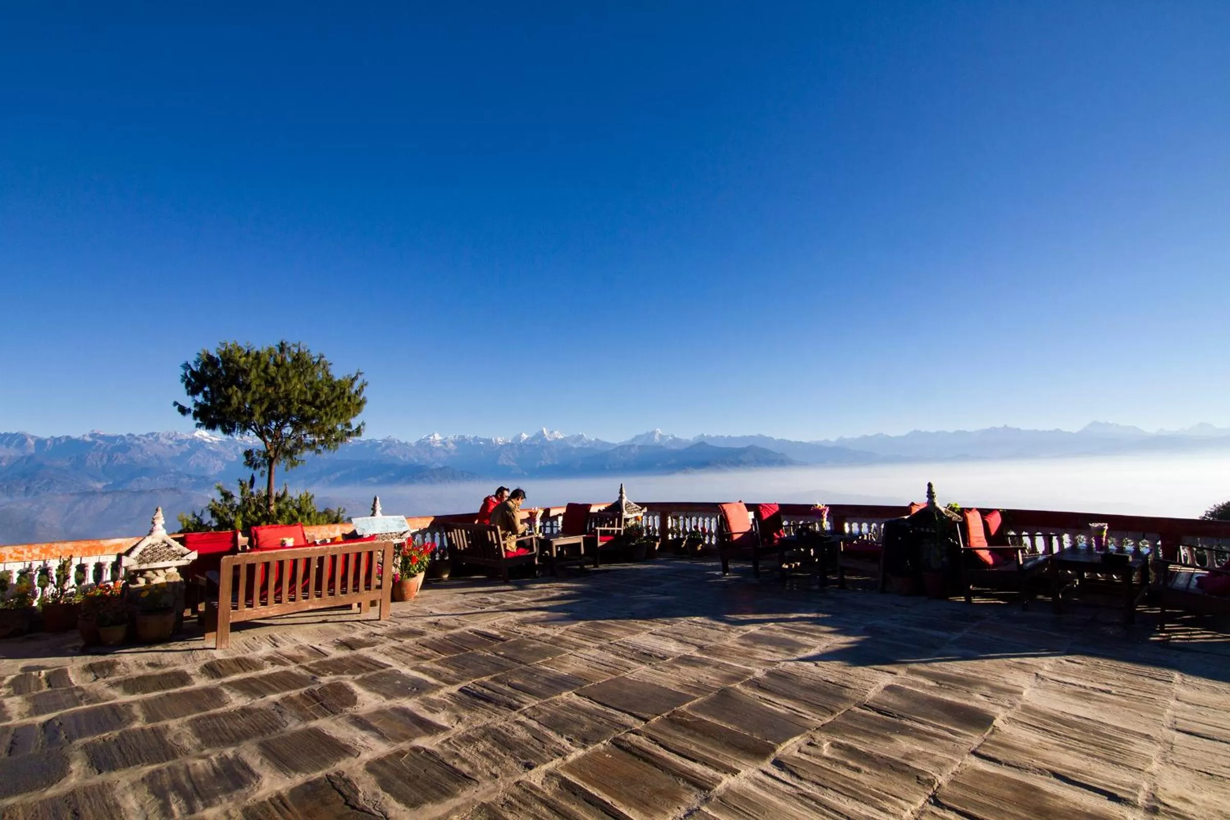 Mountain view in Peaceful Cottage & Cafe Du Mont