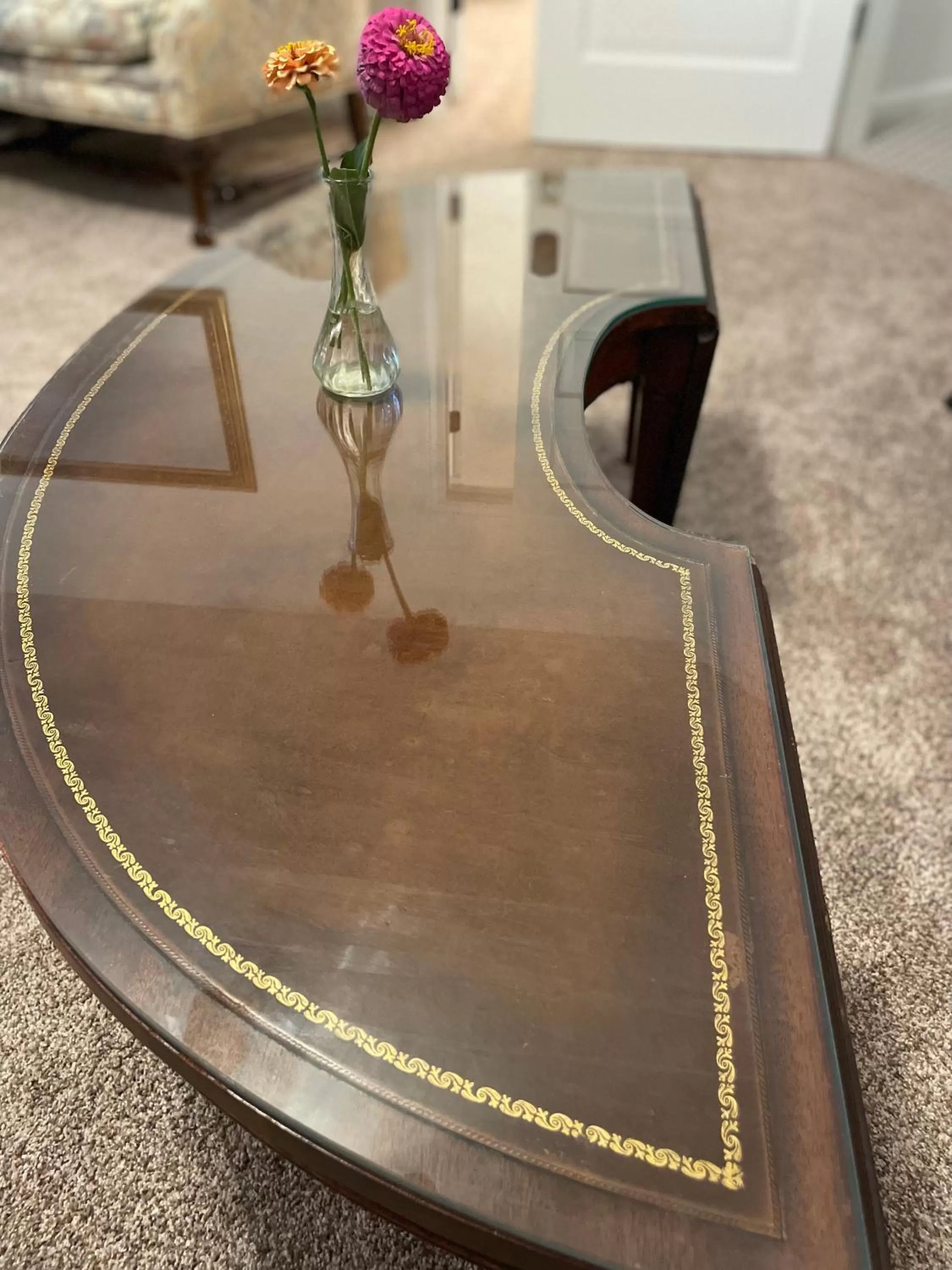 Seating area in Flora House Denver