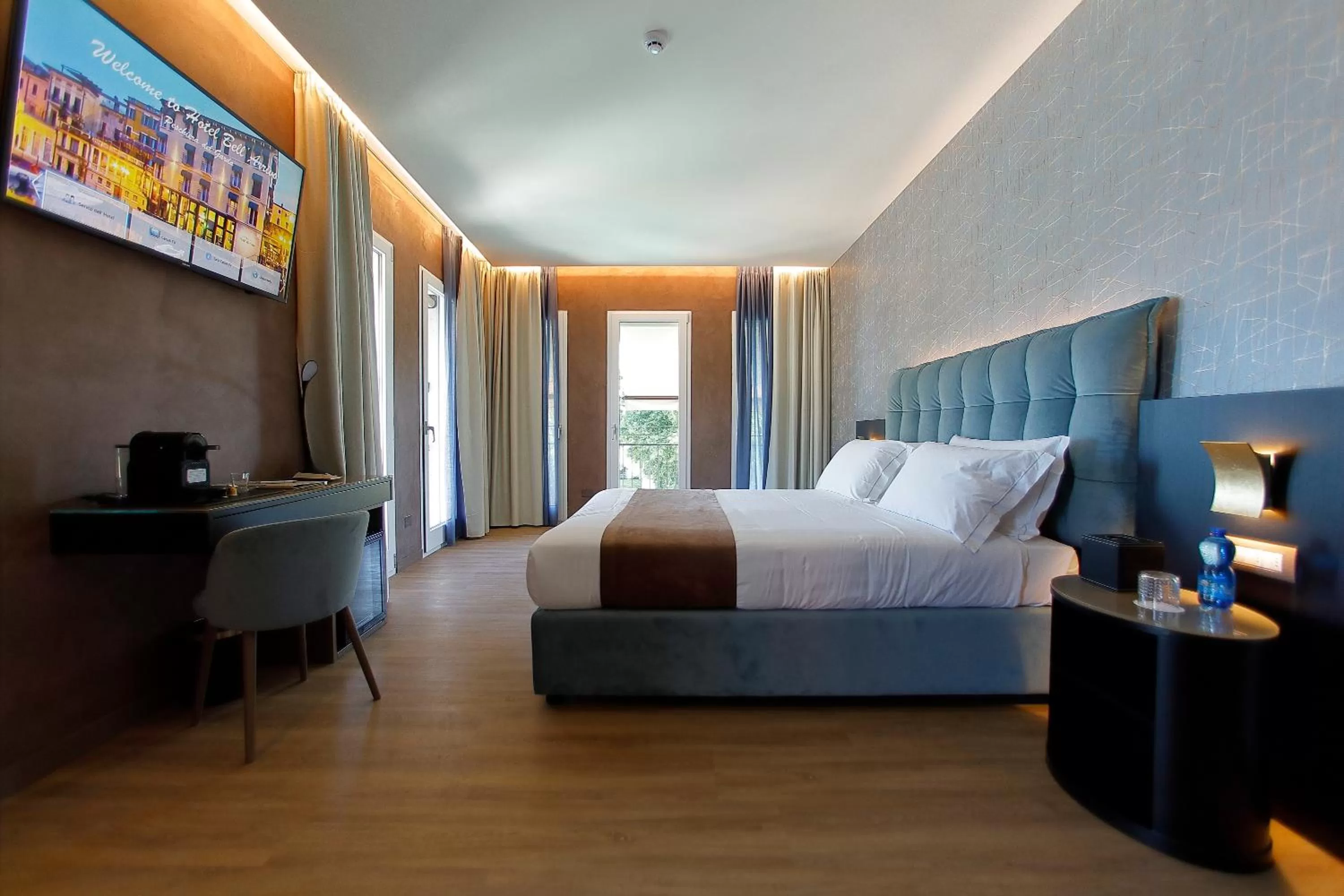 Bedroom, Bed in Hotel Bell'arrivo by Dori