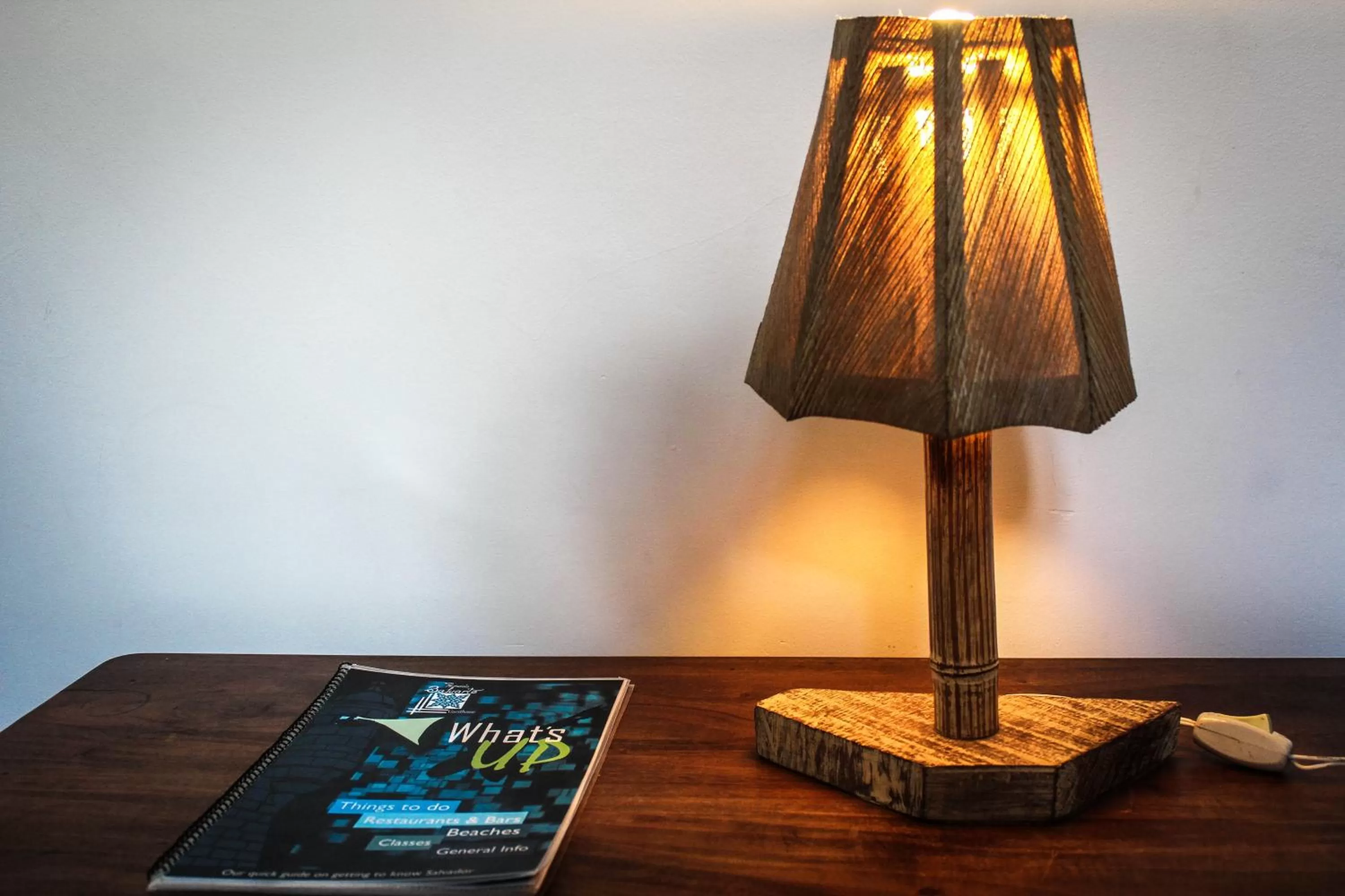 Text overlay in Pousada Baluarte