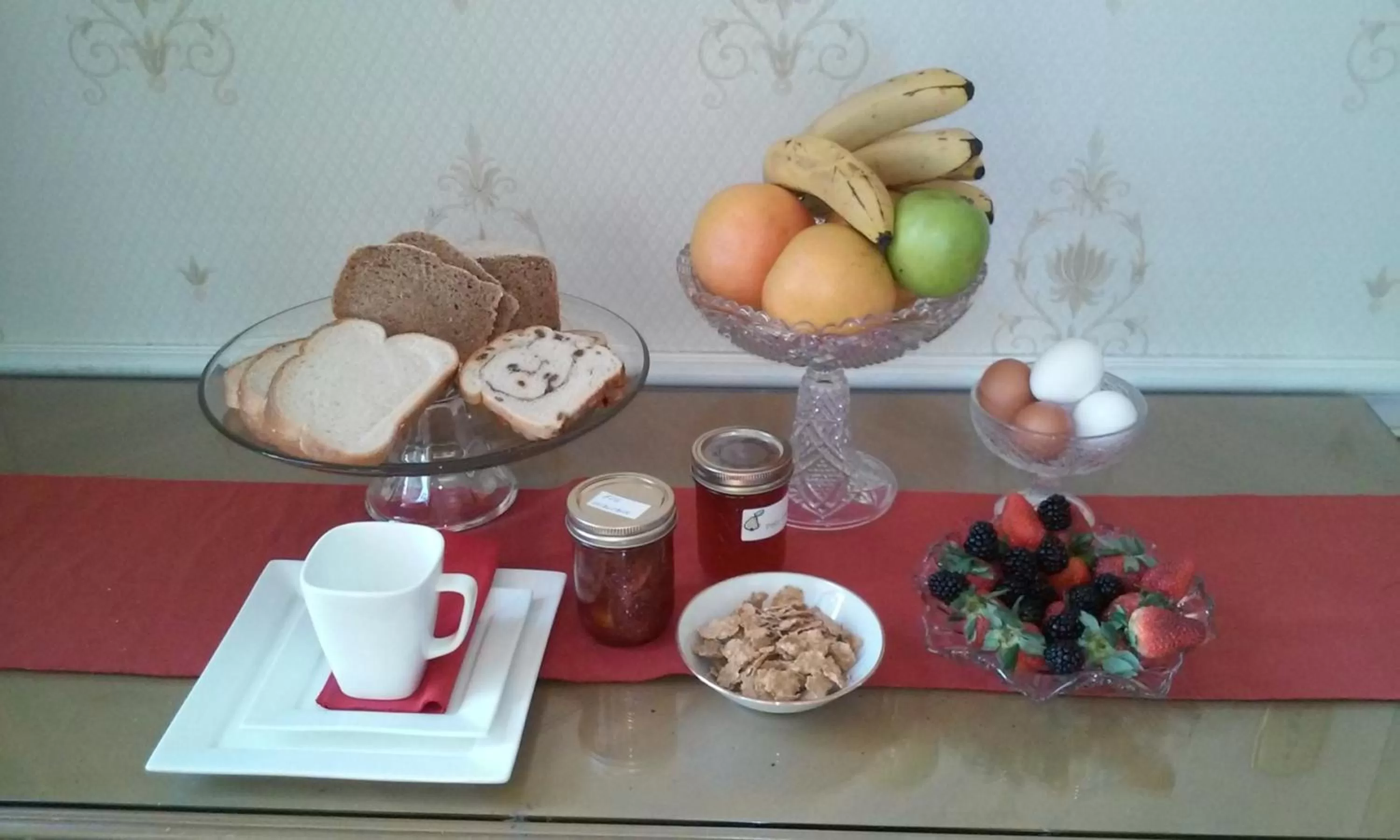 Continental breakfast, Food in Fruits of Vienna B&B