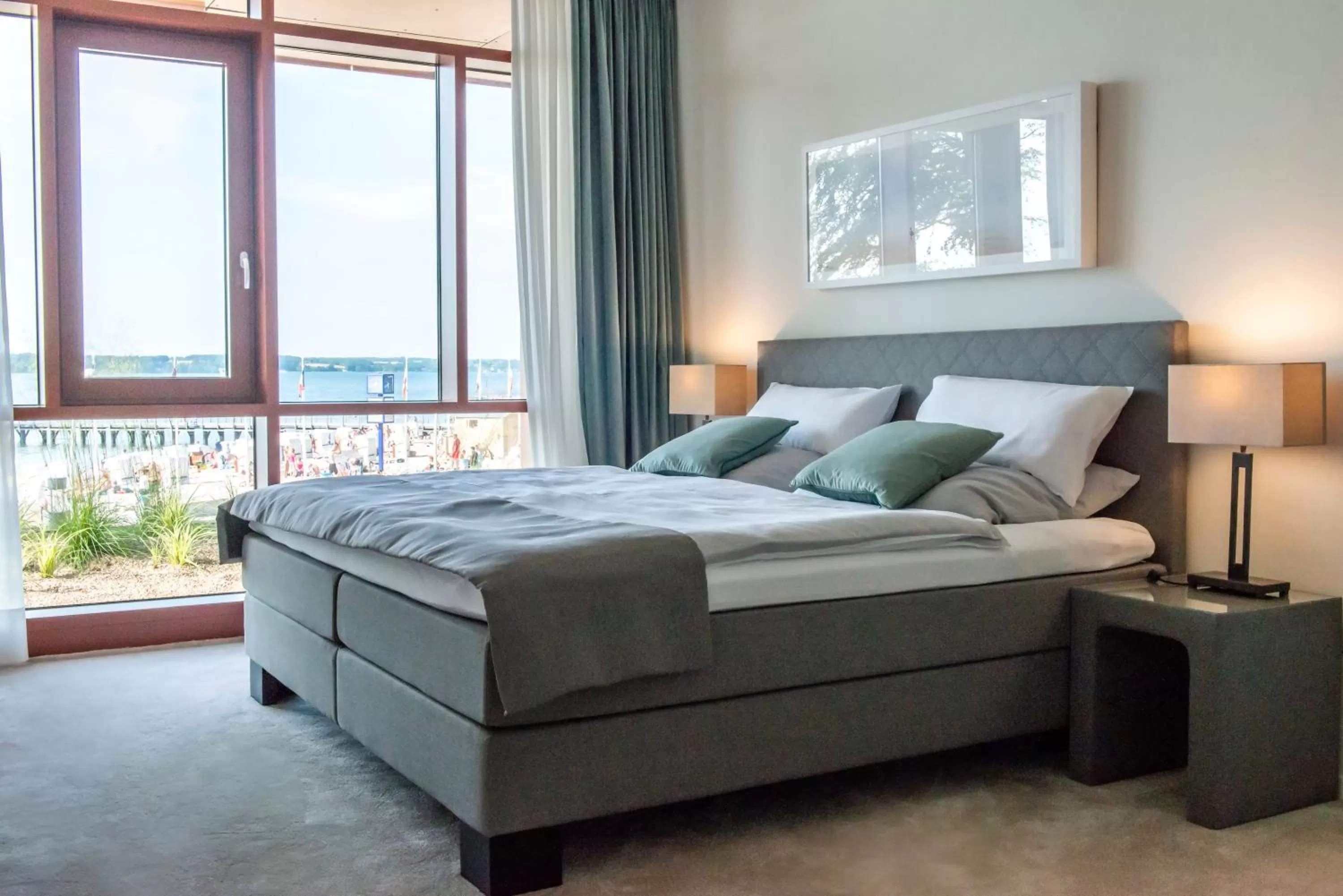 Bed in Intermar Hotel & Apartments