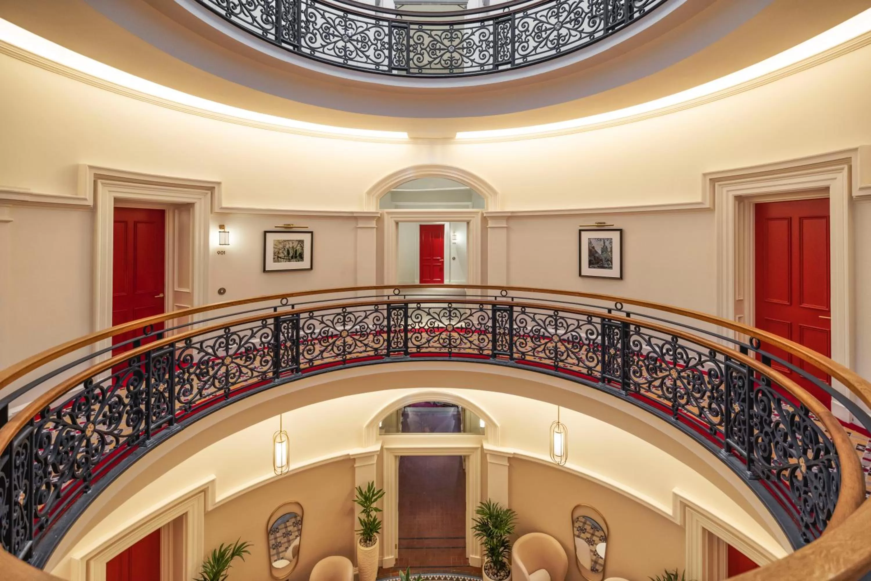 Decorative detail in Virgin Hotels Edinburgh