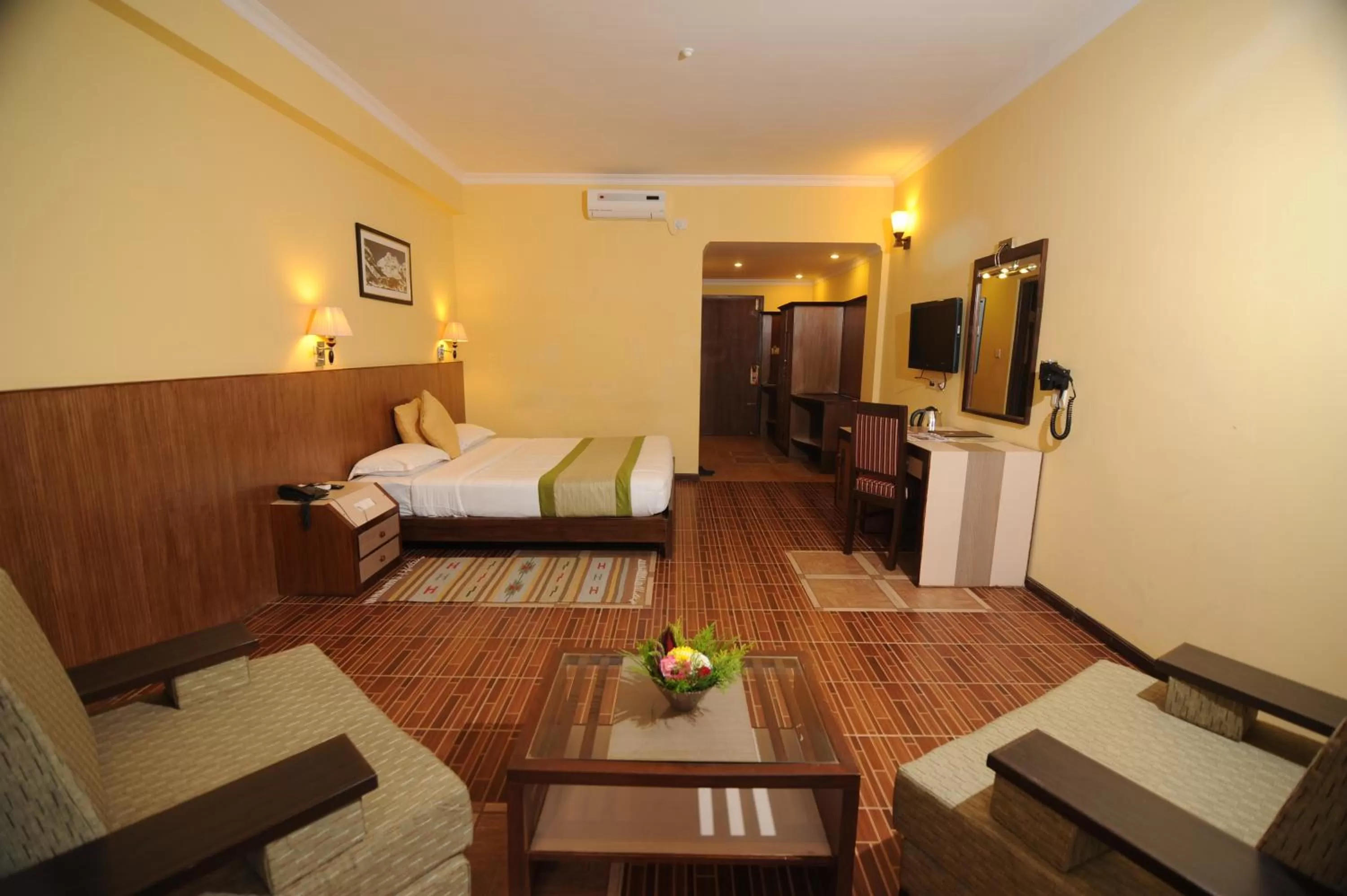 Living room, Seating Area in Mount Kailash Resort