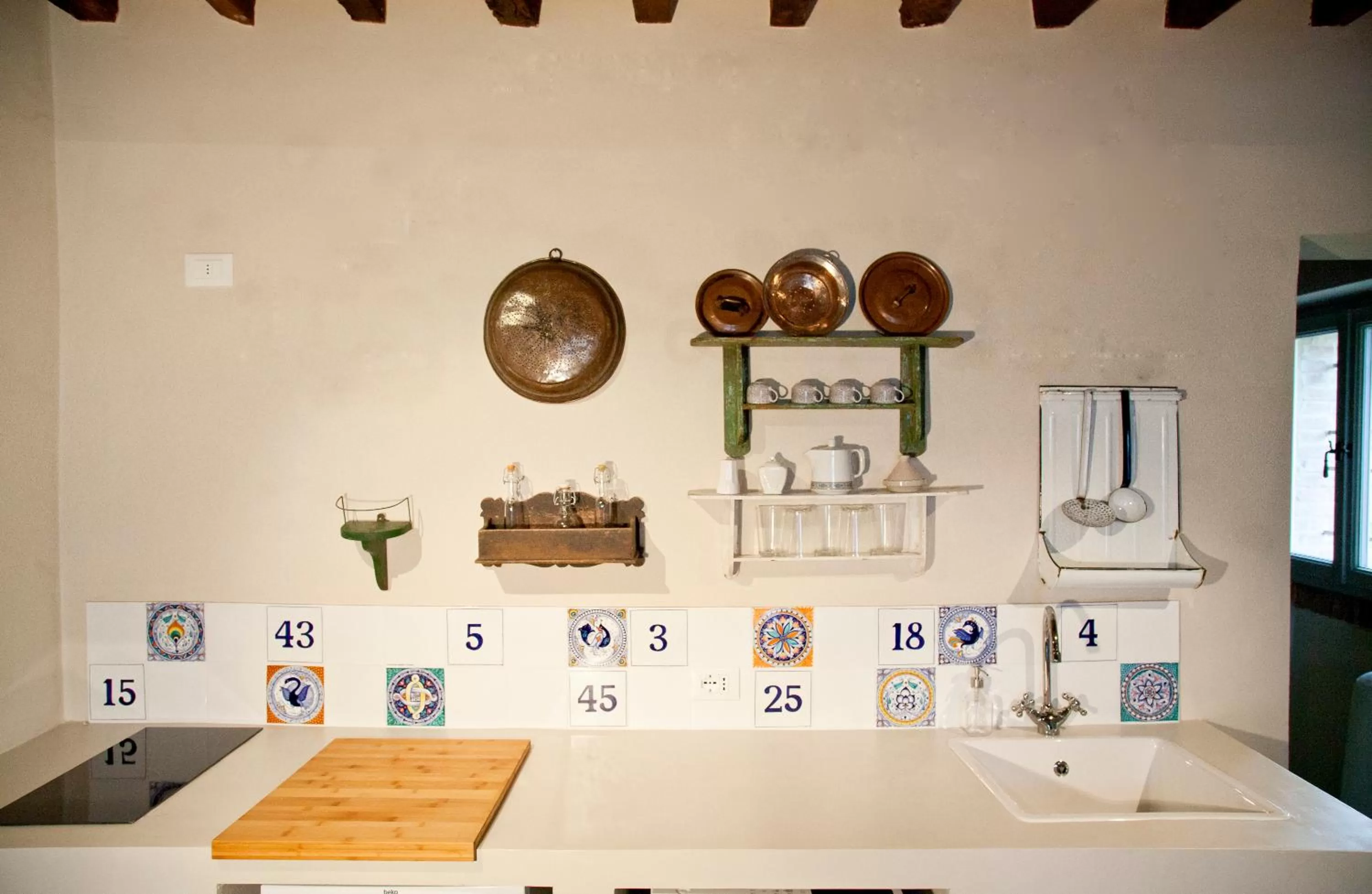 Kitchen or kitchenette in Azienda Agricola Baccagnano