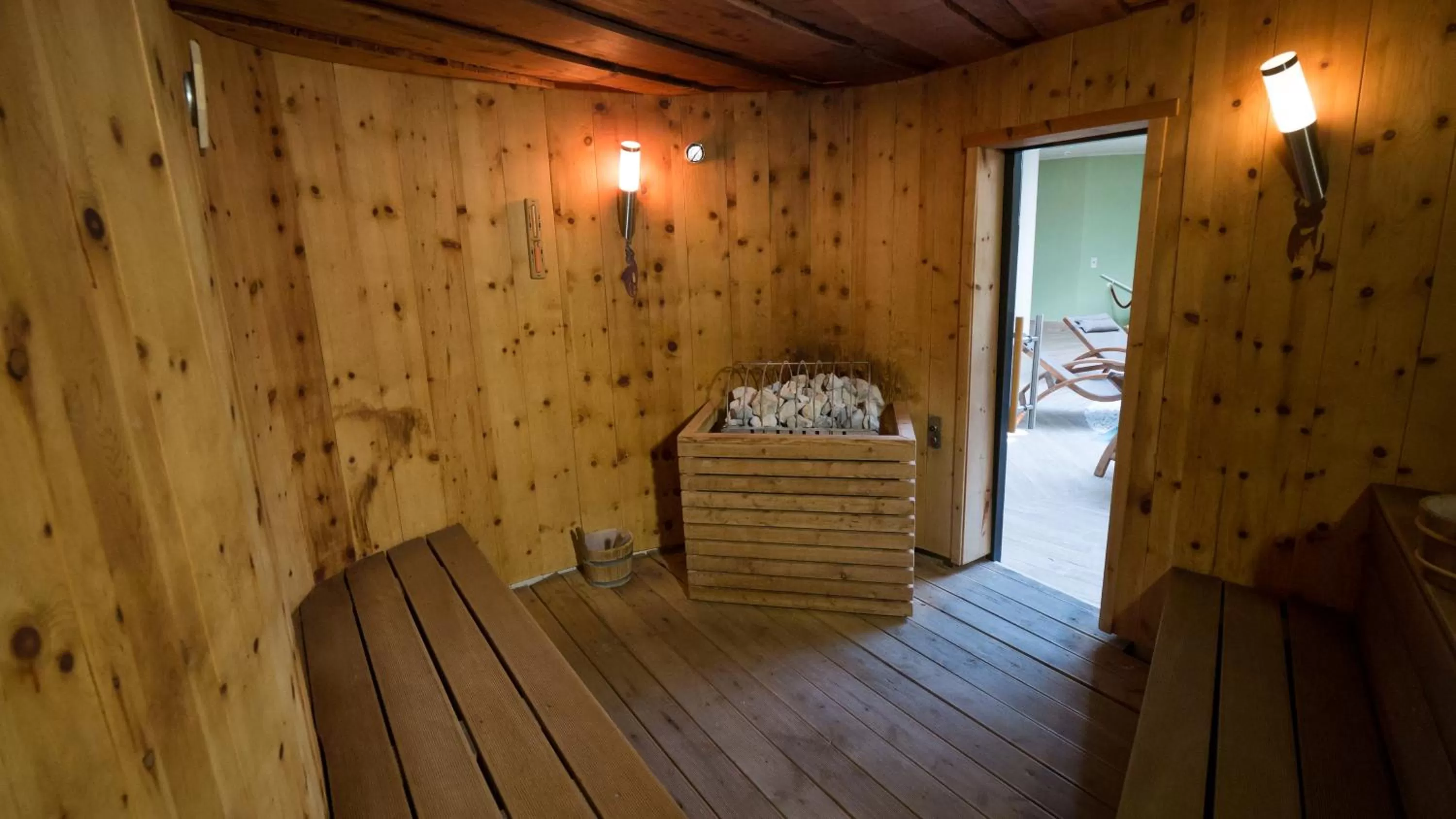 Sauna in Family Hotel Schloss Rosenegg