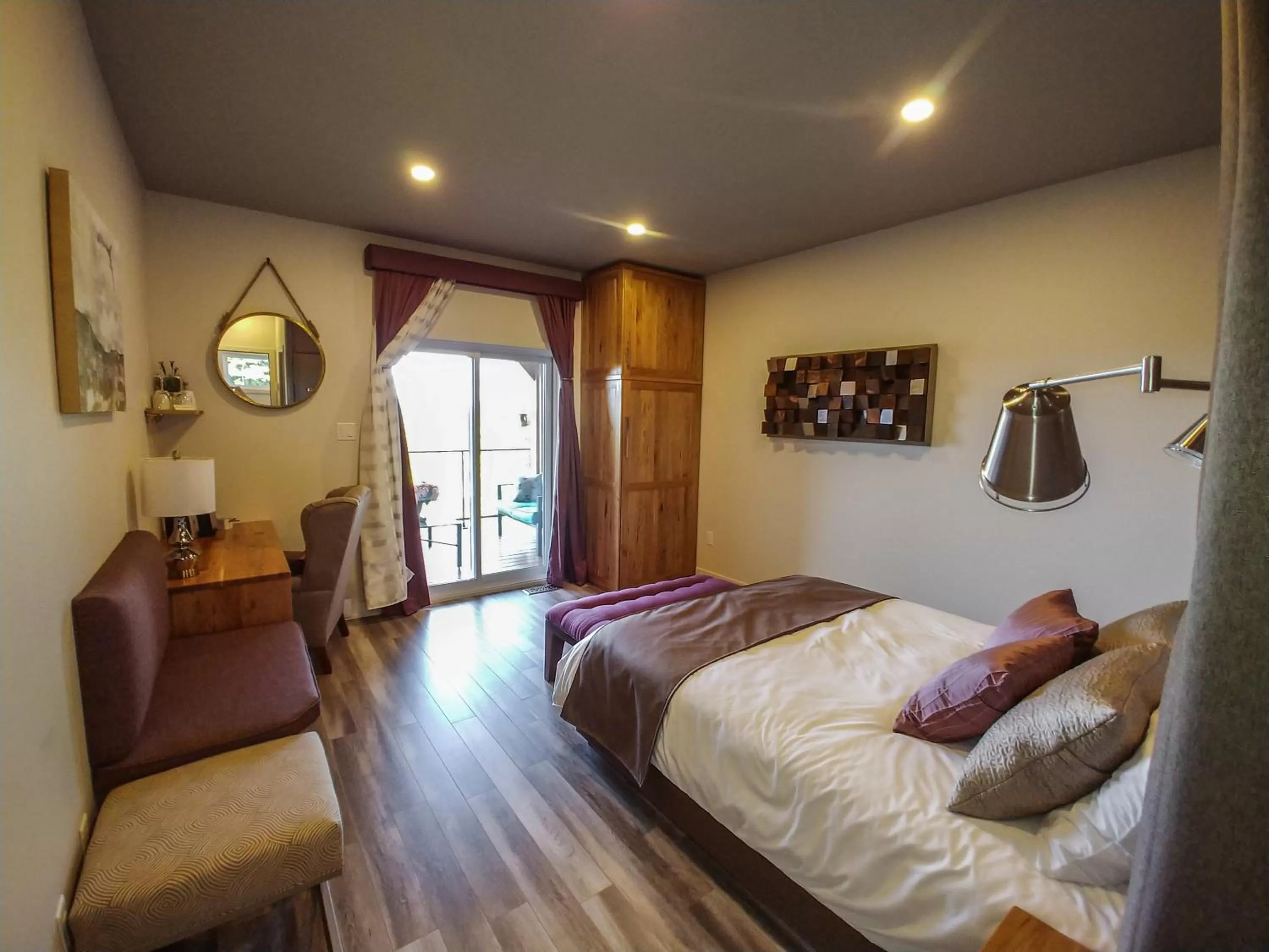 Bed in Le Bellevue Modern Lodge