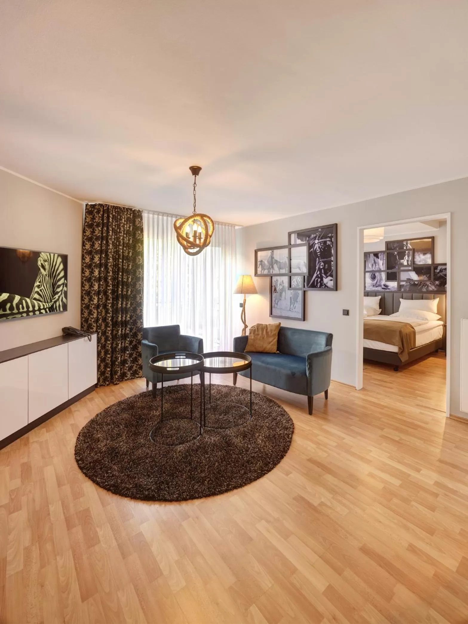 Living room, Bed in Art Hotel Superior