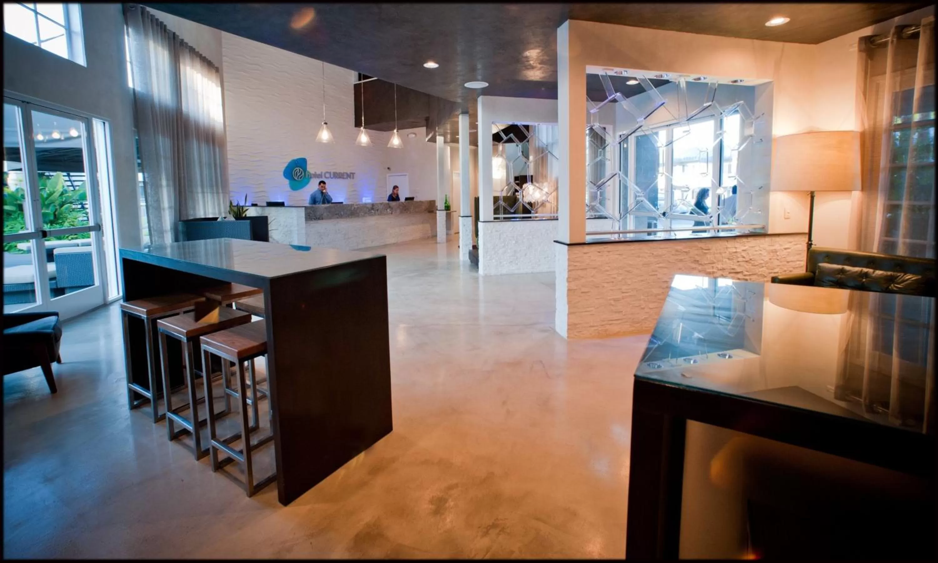 Lobby or reception in Hotel Current
