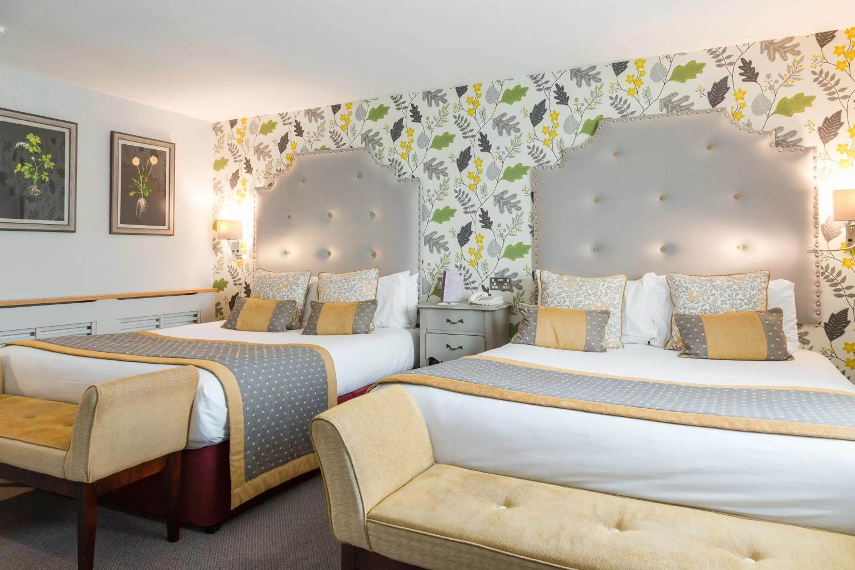 Bed in Thornton Hall Hotel & Spa