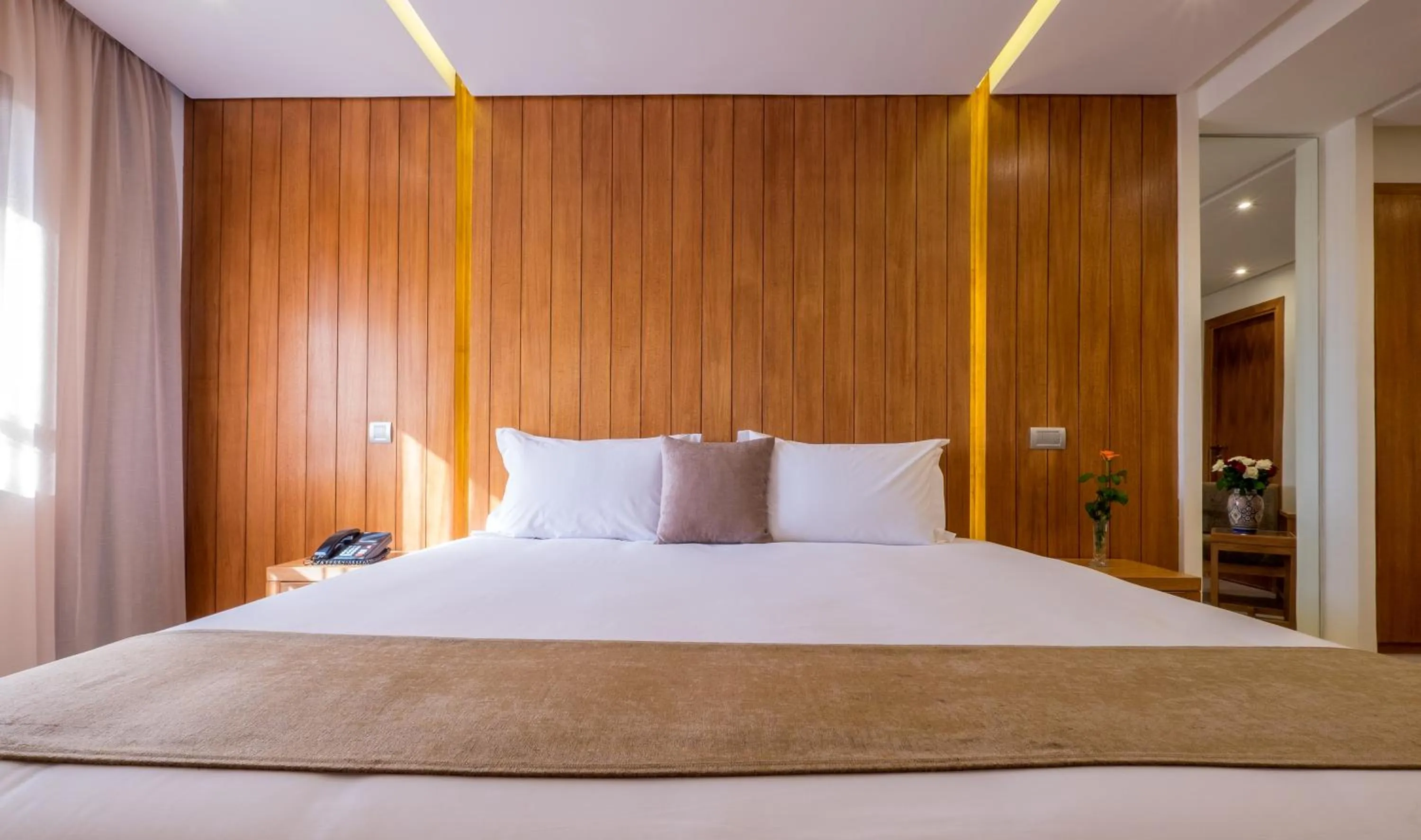 Bed in Hotel Ayoub & Spa