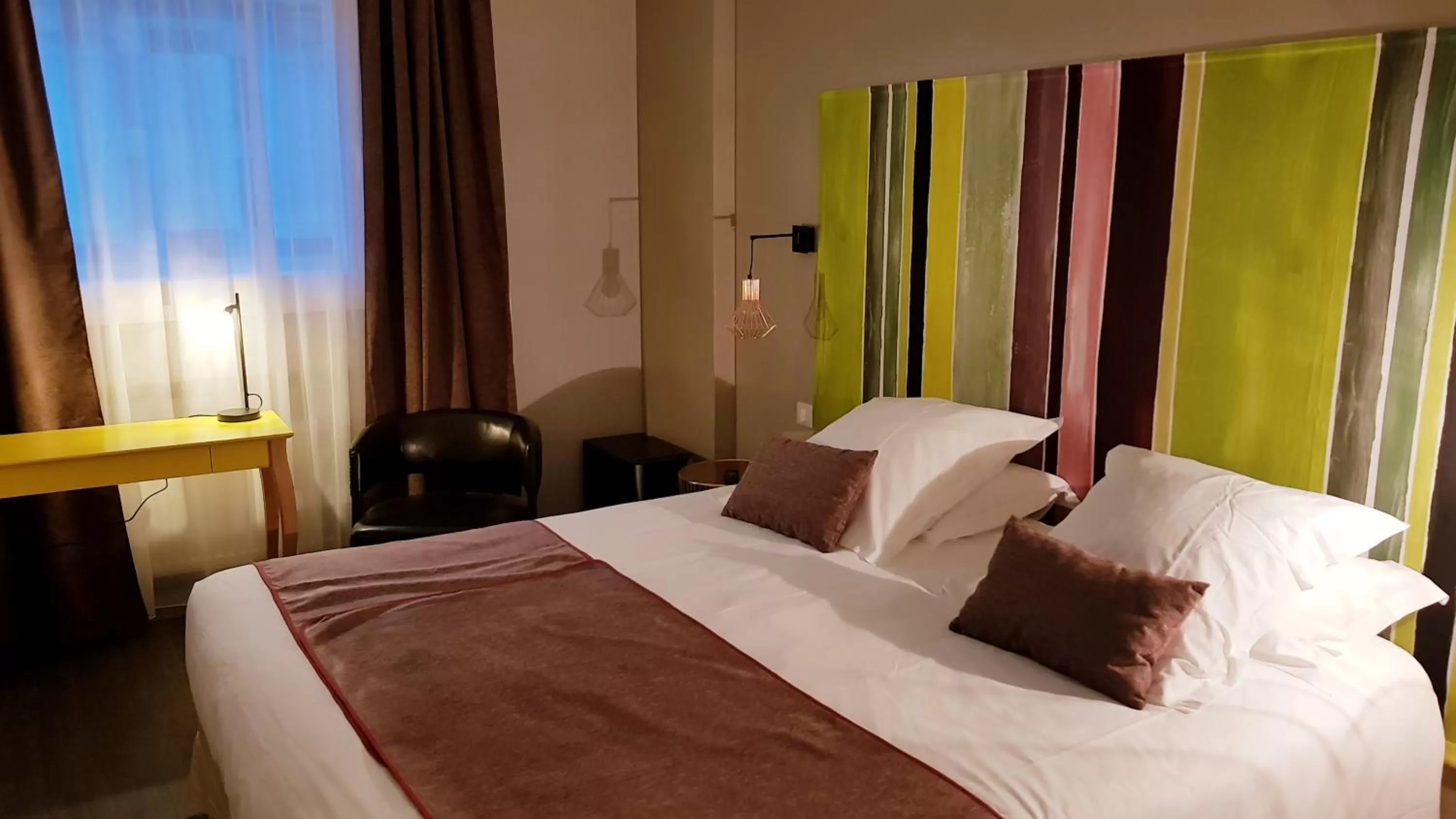 Bed in Hotel de Champagne