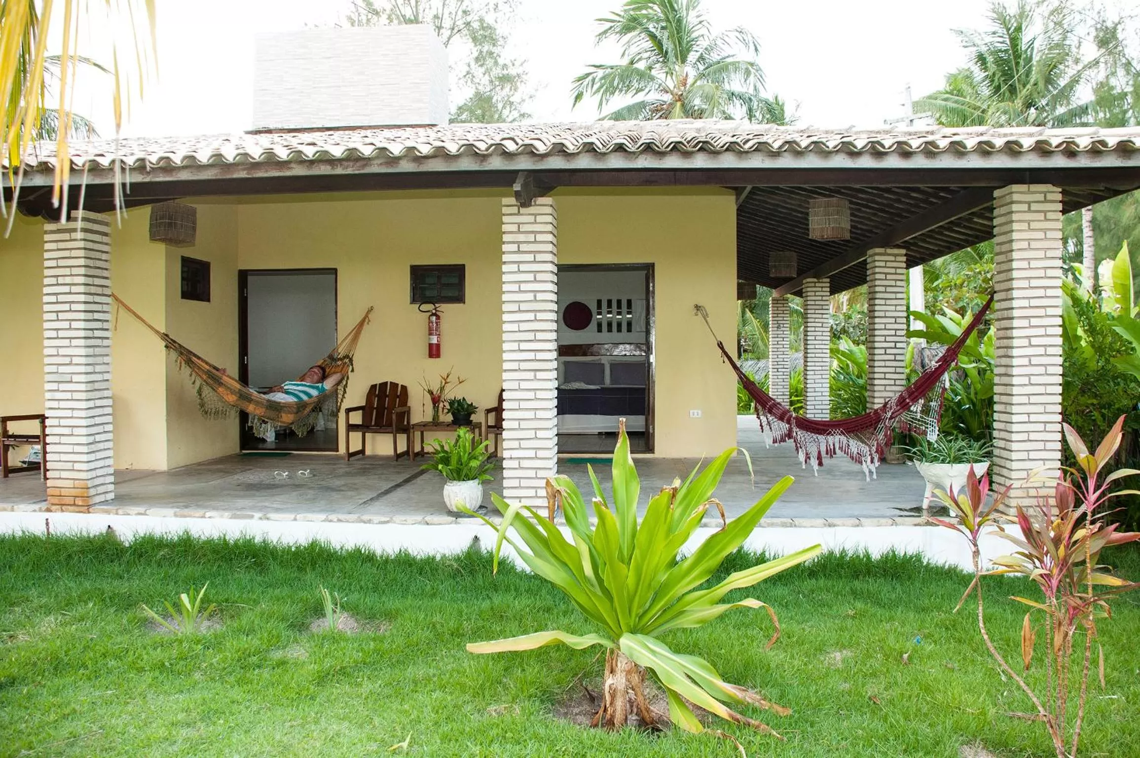 Patio in Pousada e Restaurante Encanto das Águas