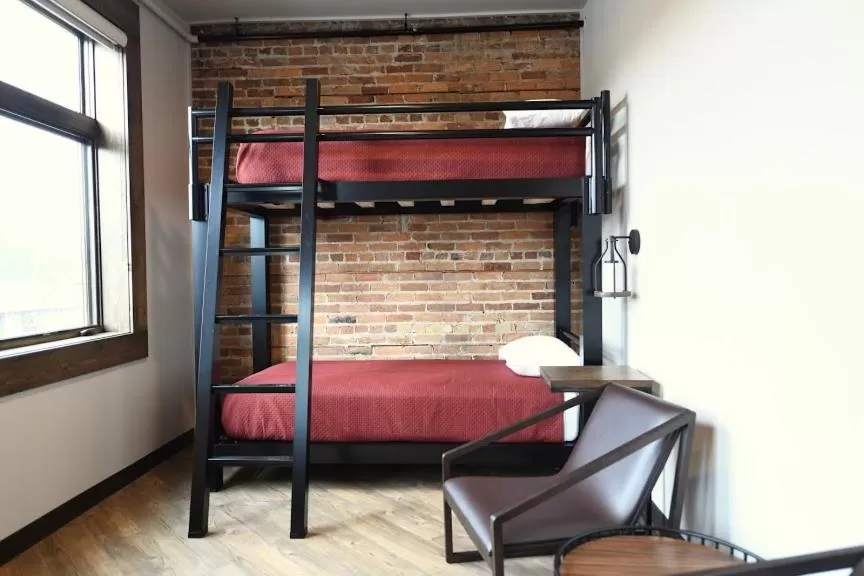 Bed in Crosby Lofts