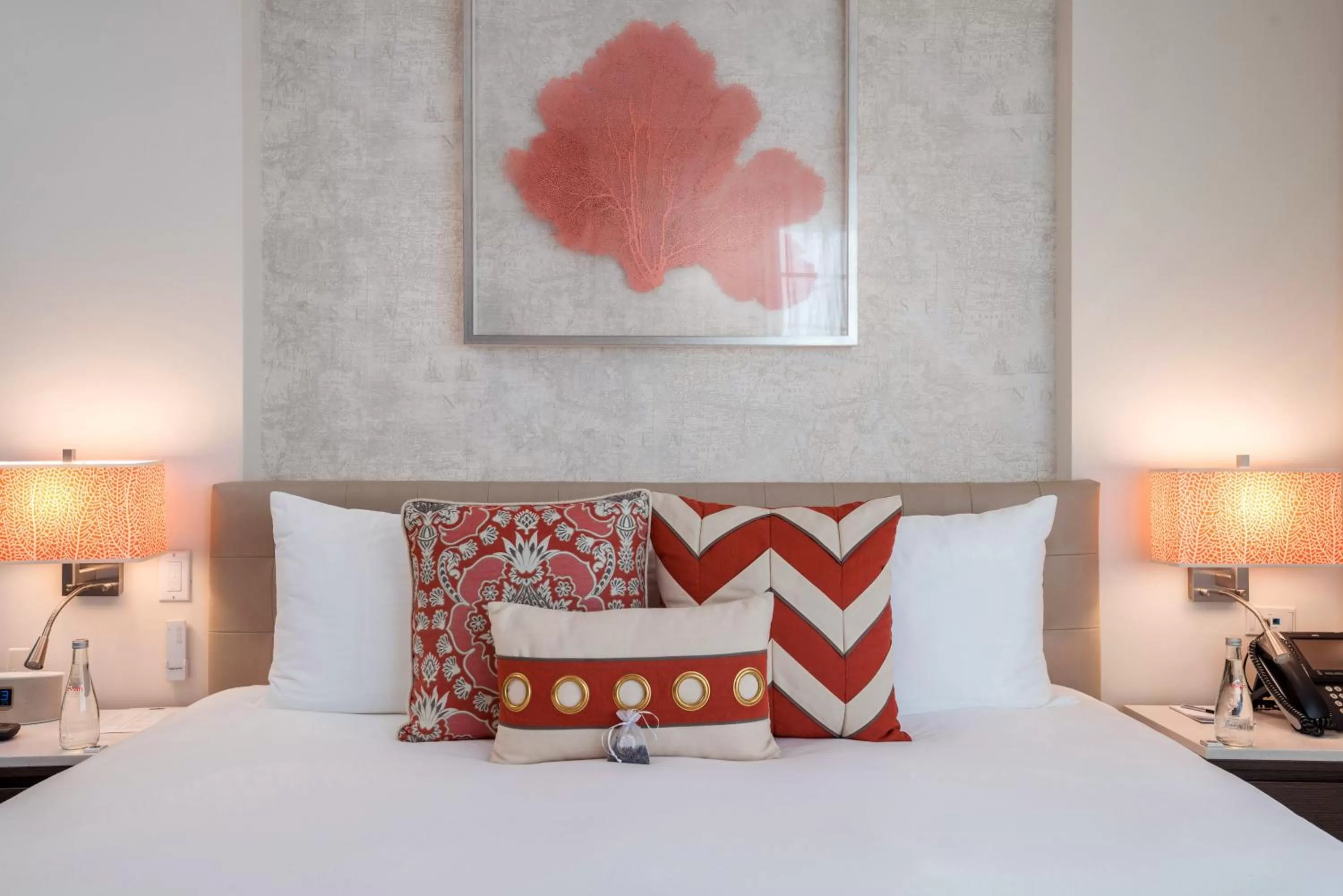 Bed in The Marlin Hotel