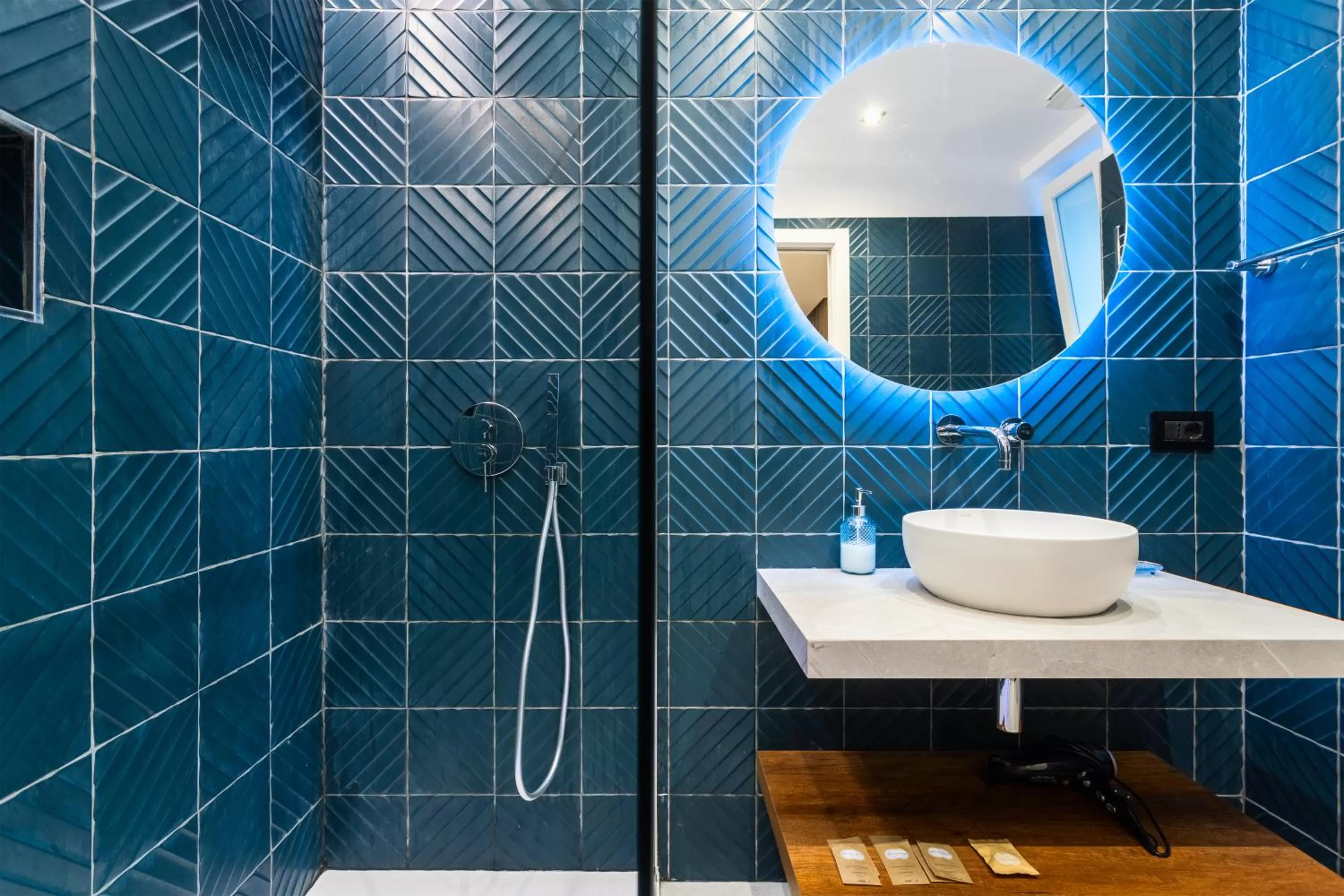 Shower in Quinto Stabile Rooms&Suite