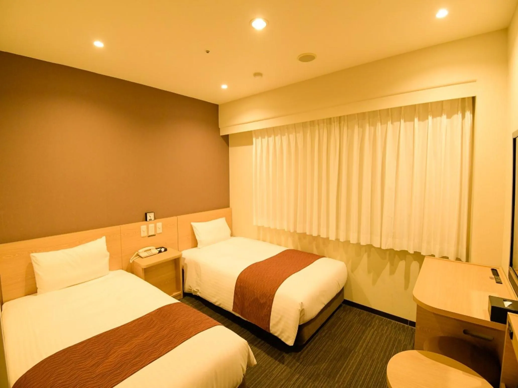 Bed in Via Inn Shin Osaka West
