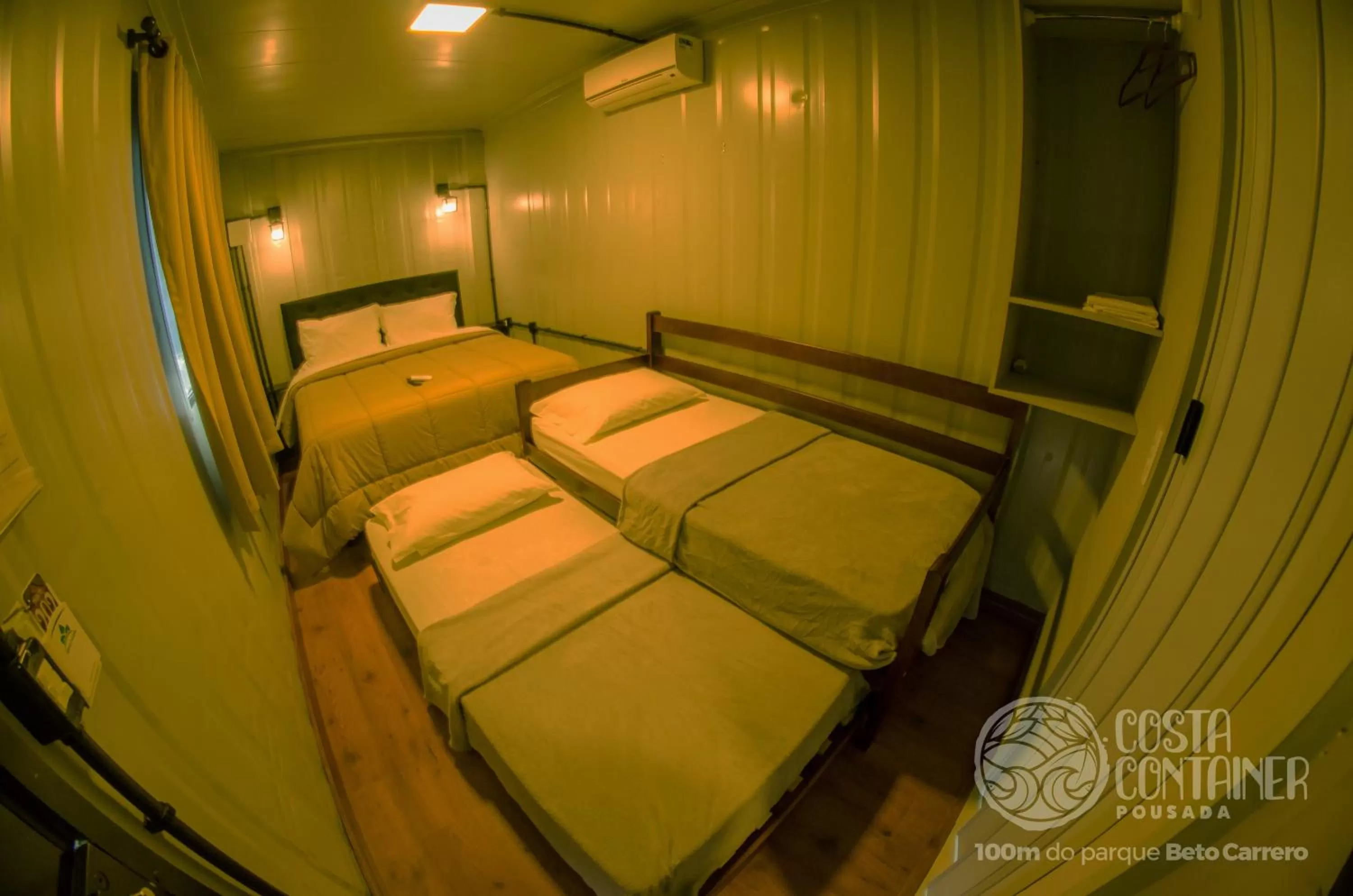 Bedroom, Bed in Pousada Costa Container