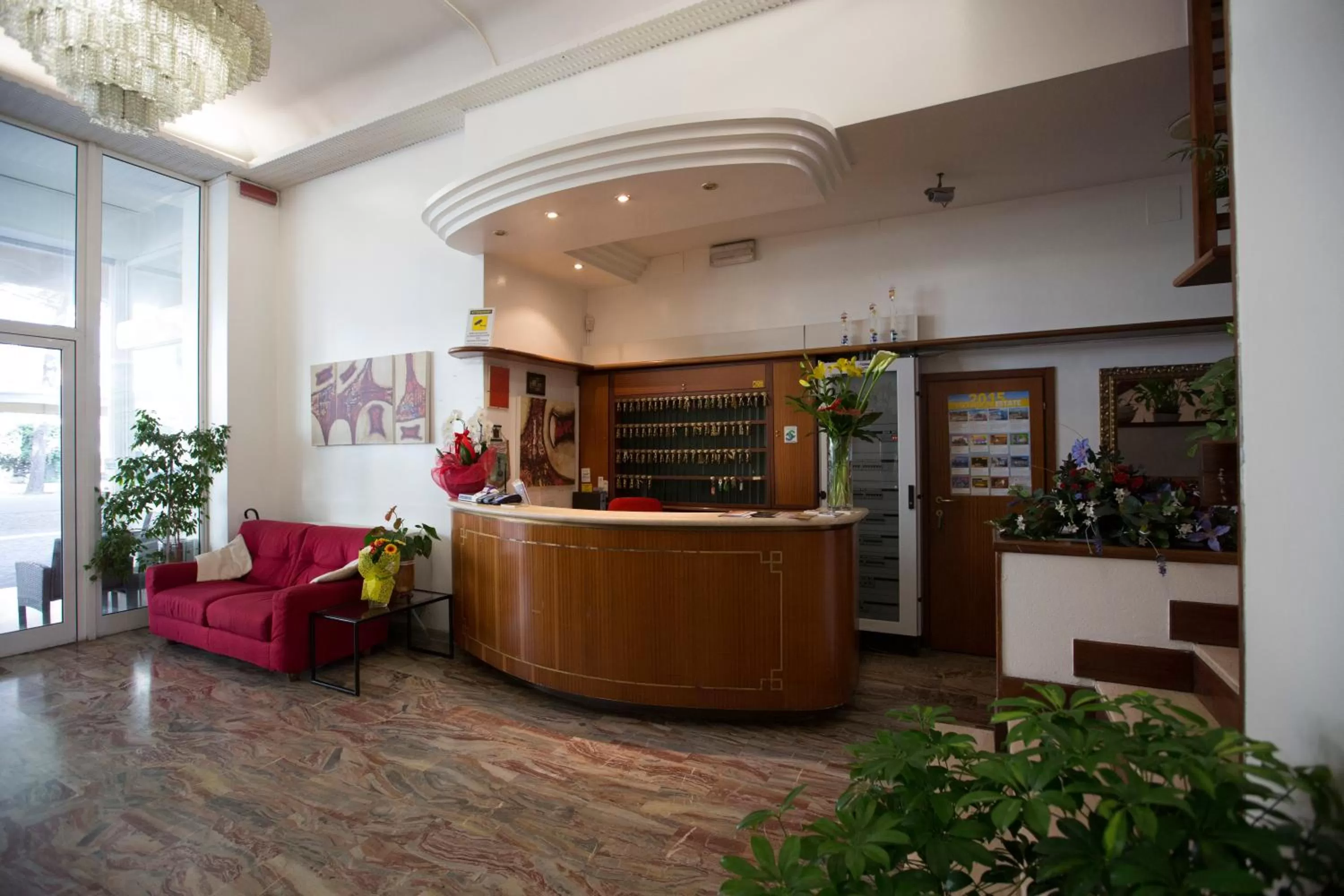 Lobby or reception in Hotel Europa
