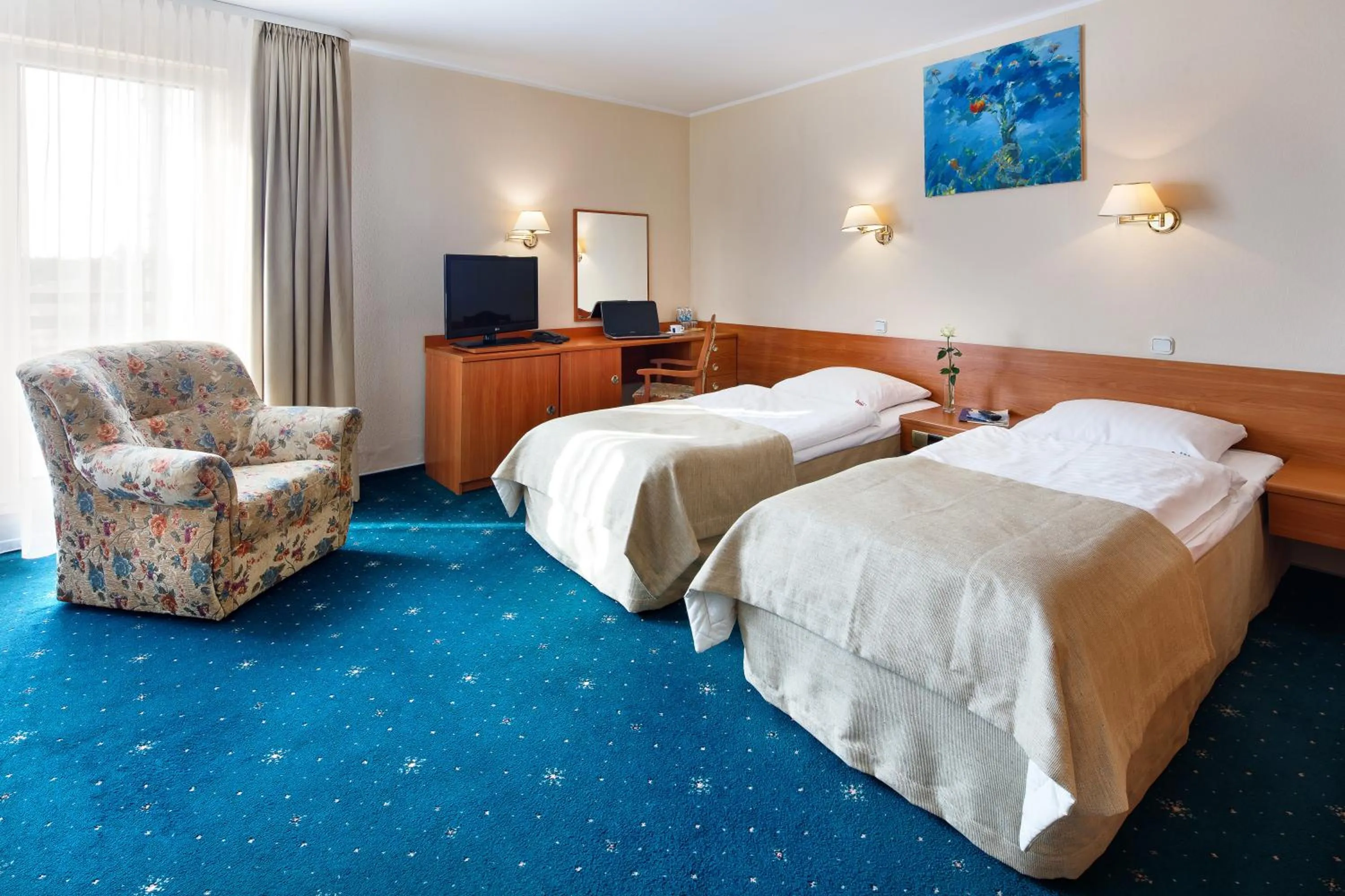 TV and multimedia, Bed in Hotel Wodnik