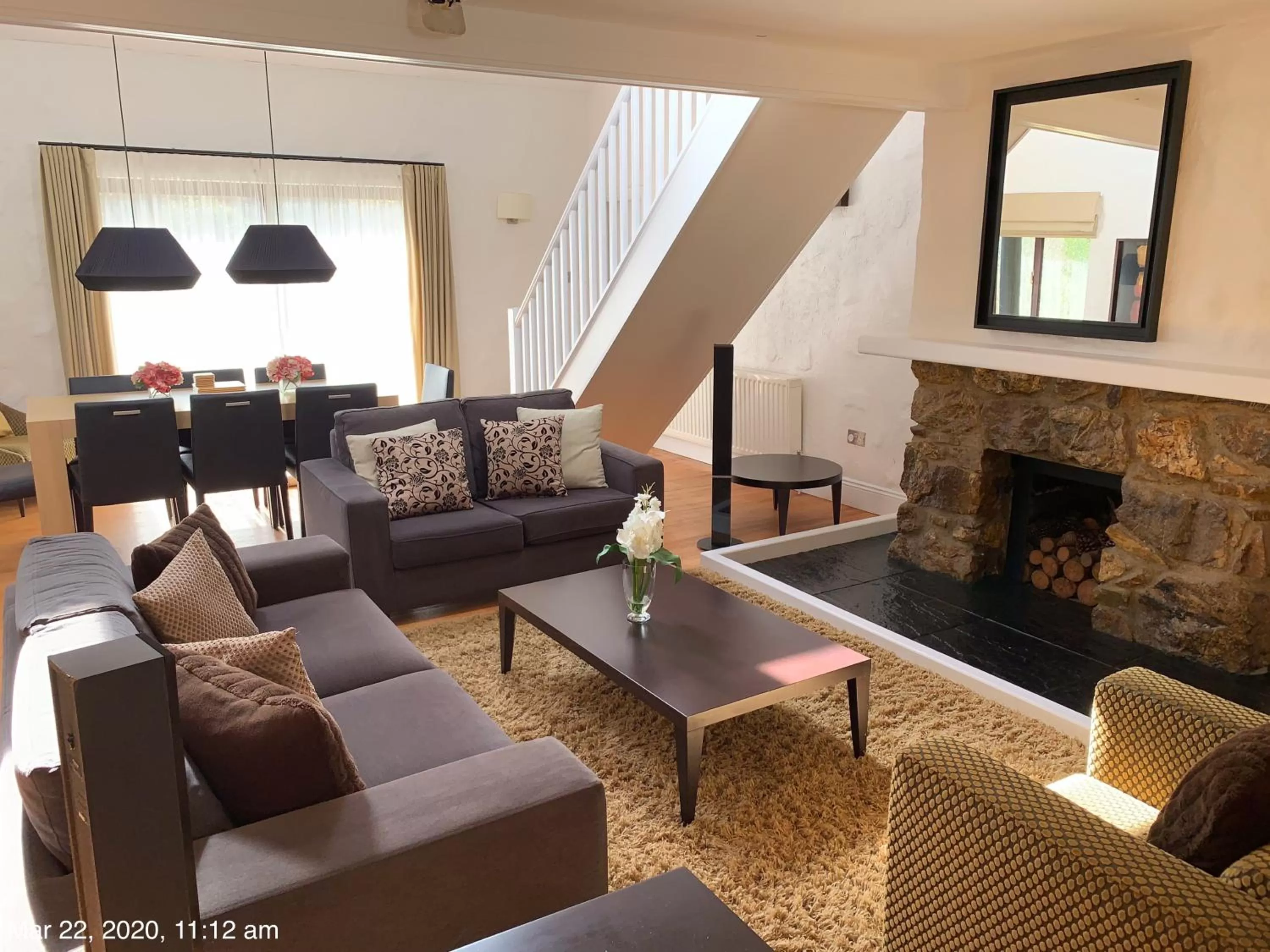 Living room, Seating Area in Hustyns Resort Cornwall