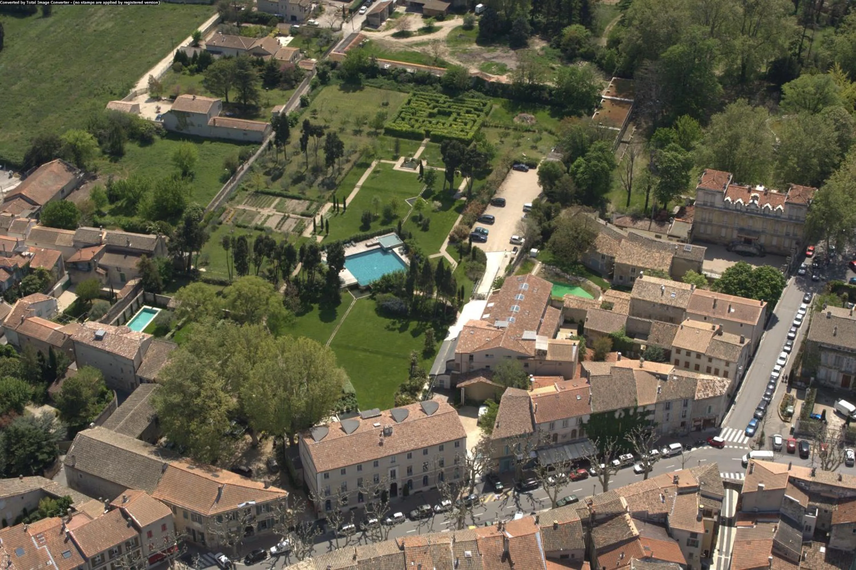 Bird's eye view in Hôtel de l'Image