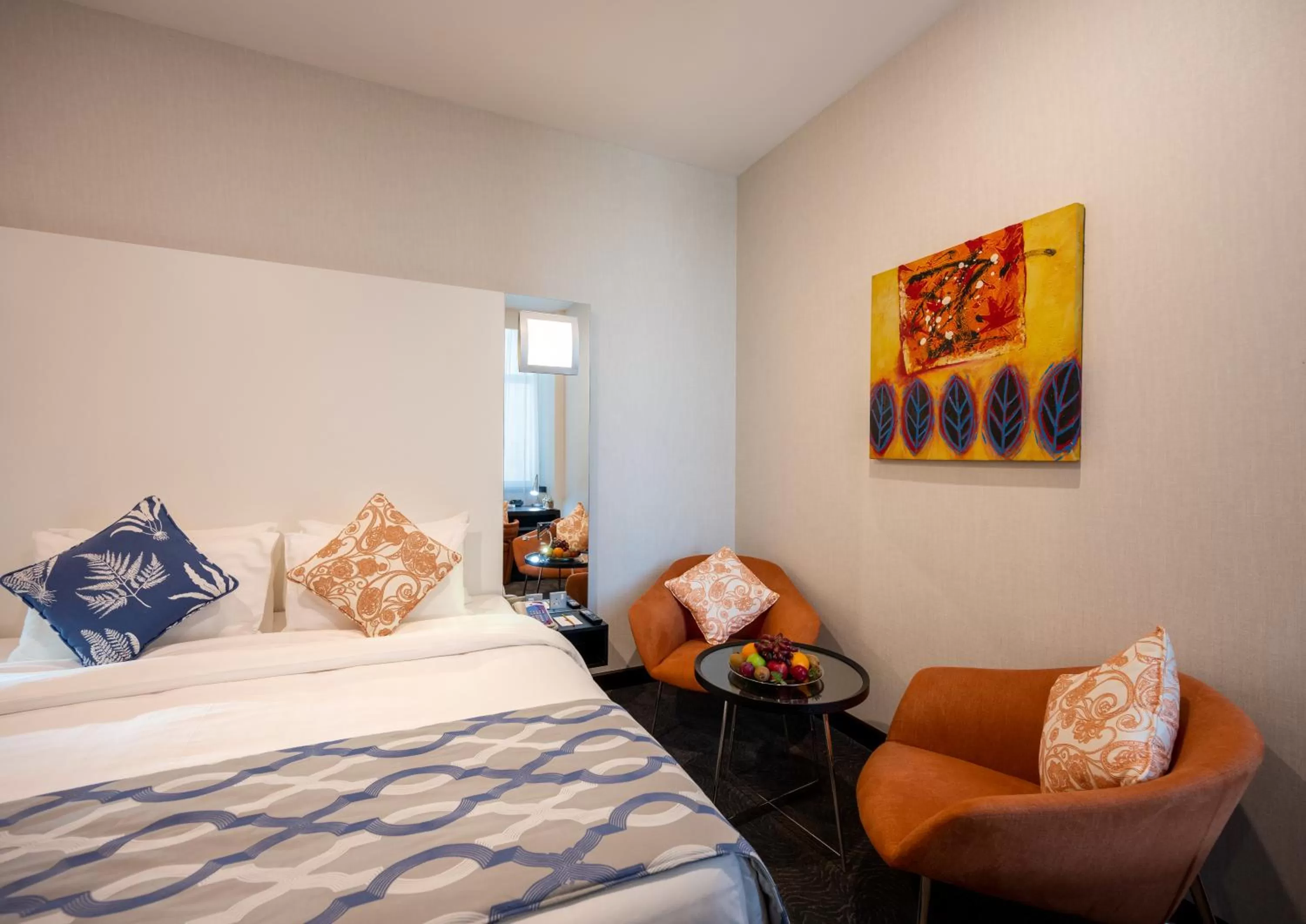 Photo of the whole room, Bed in Ramada Encore Doha by Wyndham