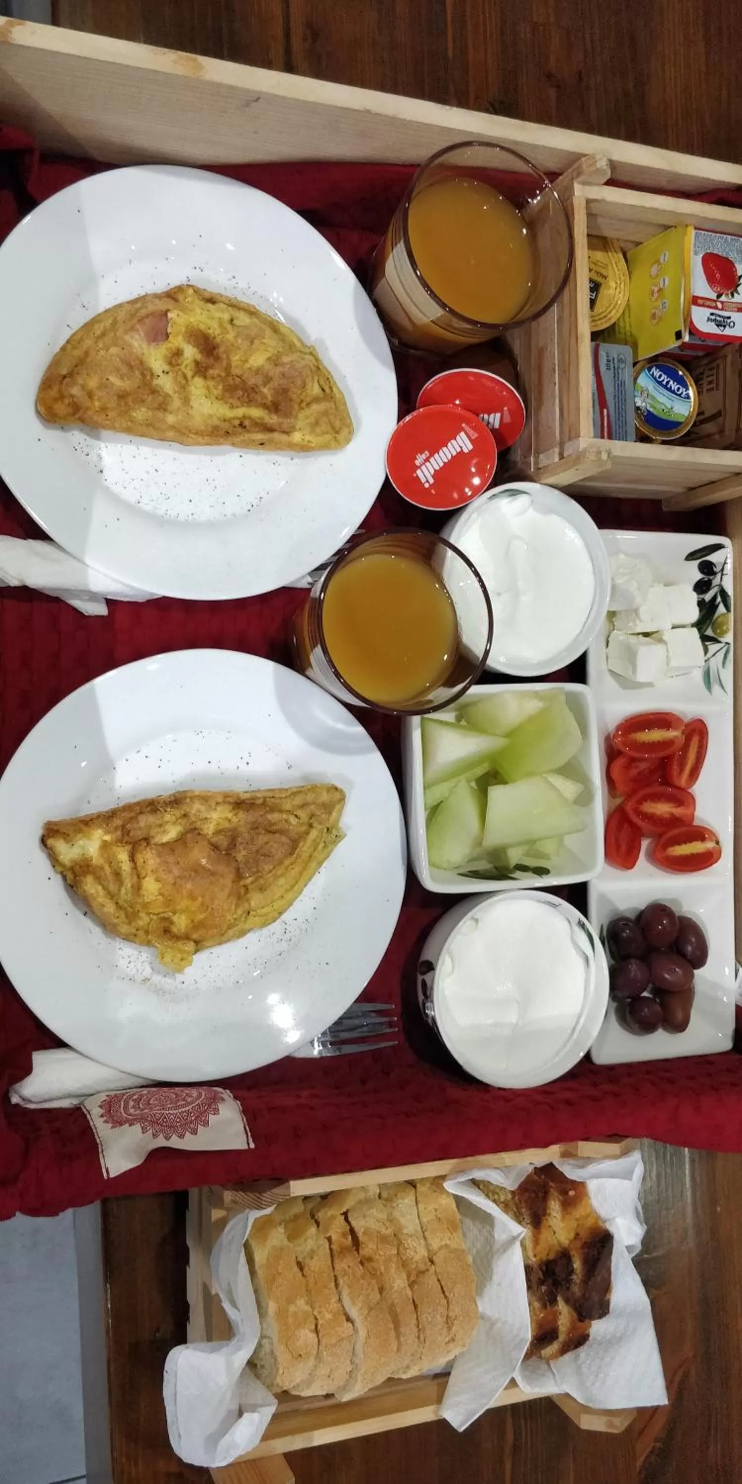 Breakfast in Pallada Athens boutique rooms & apartments