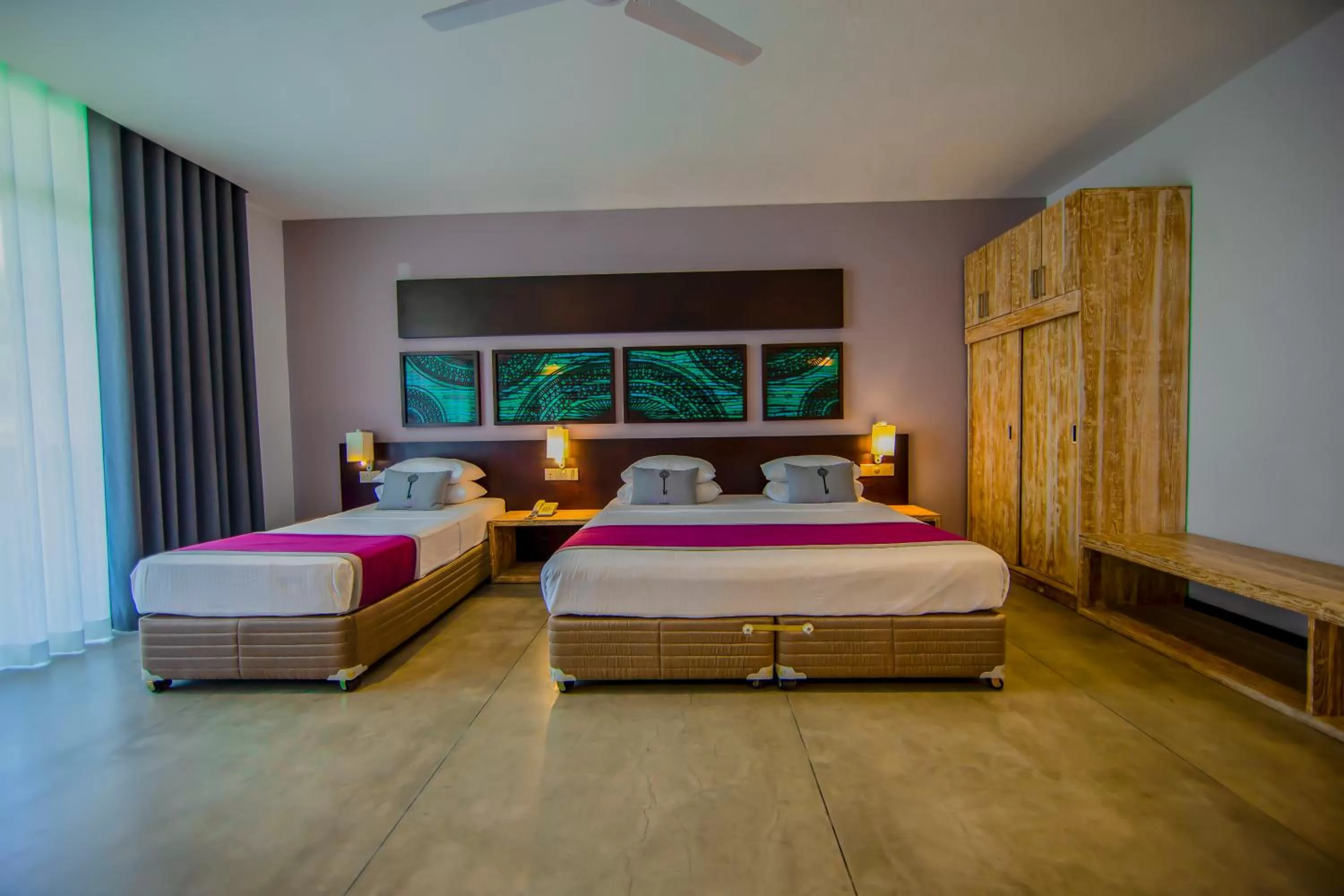 Bedroom, Bed in Skyloft Kandy by Aaradhya