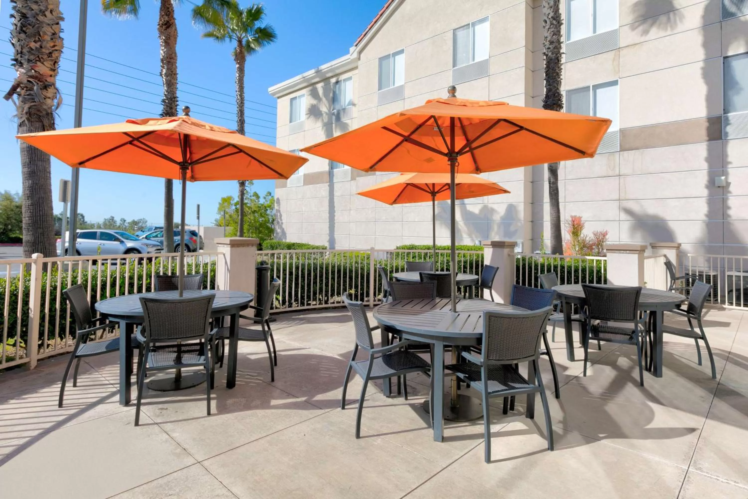 Patio in Hilton Garden Inn Irvine East/Lake Forest