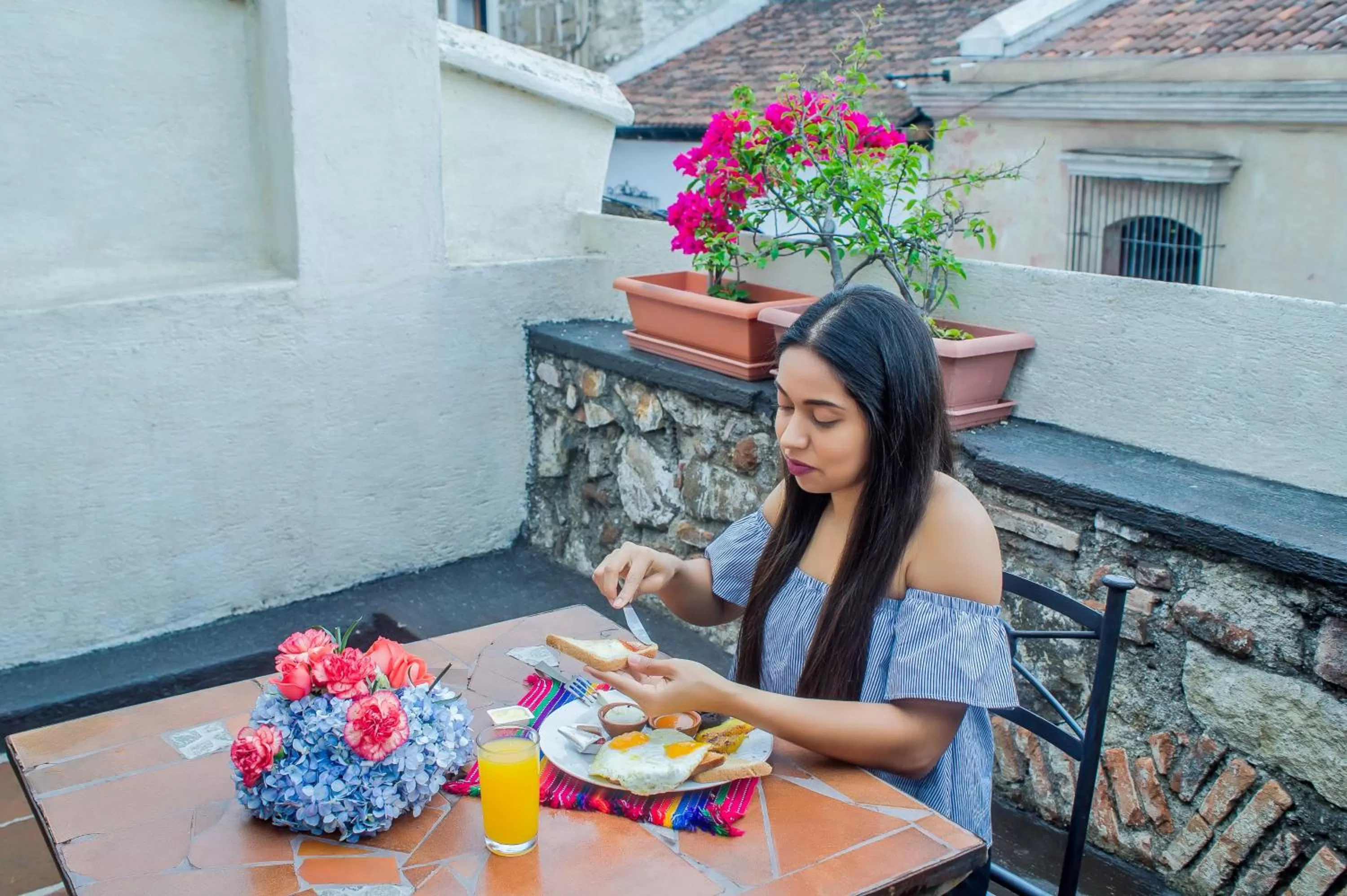 Balcony/Terrace in Hotel Casa del Parque by AHS
