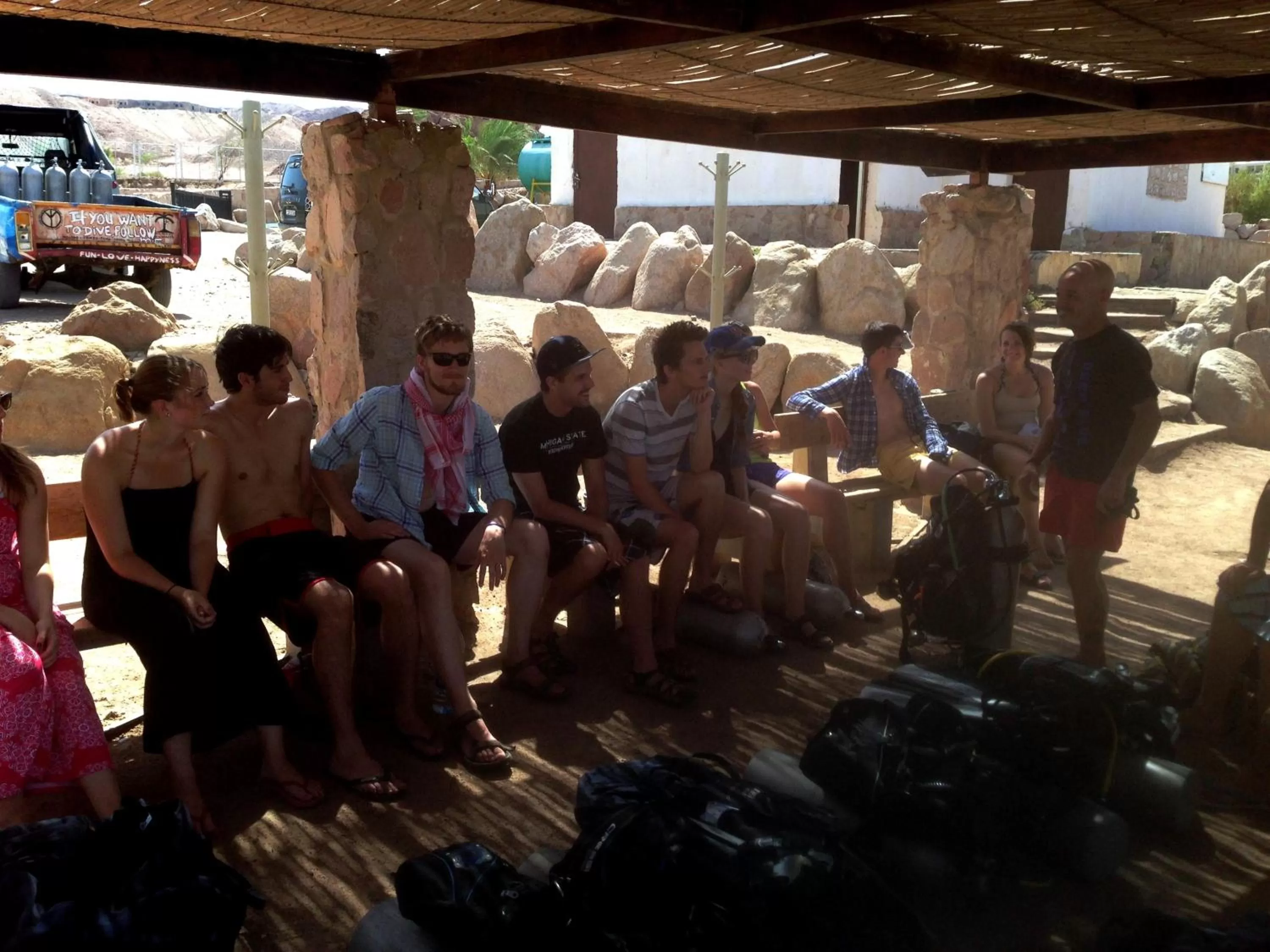 People in Arab Divers Dive Center and Bed & Breakfast