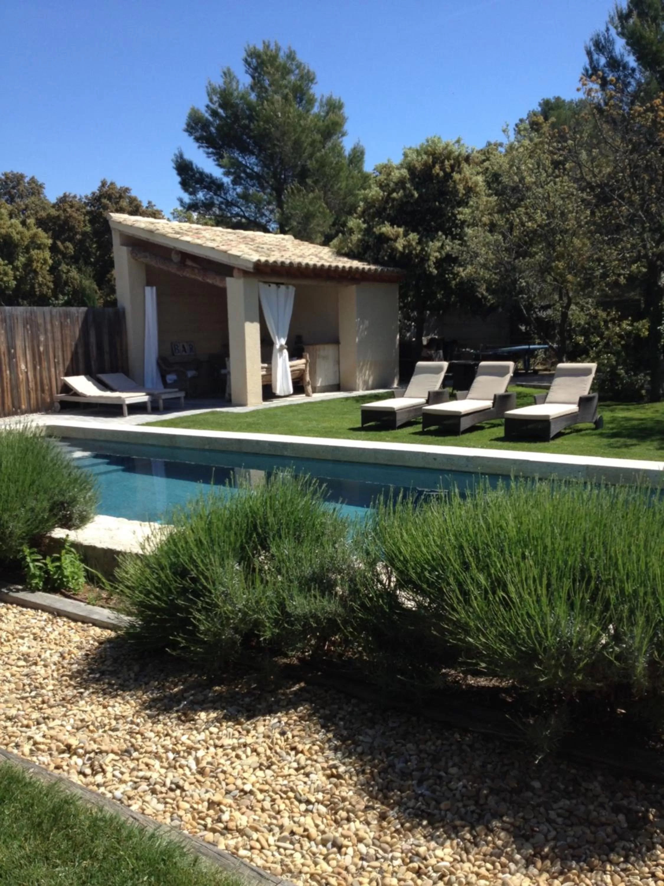Day, Swimming Pool in La bergerie de Nano