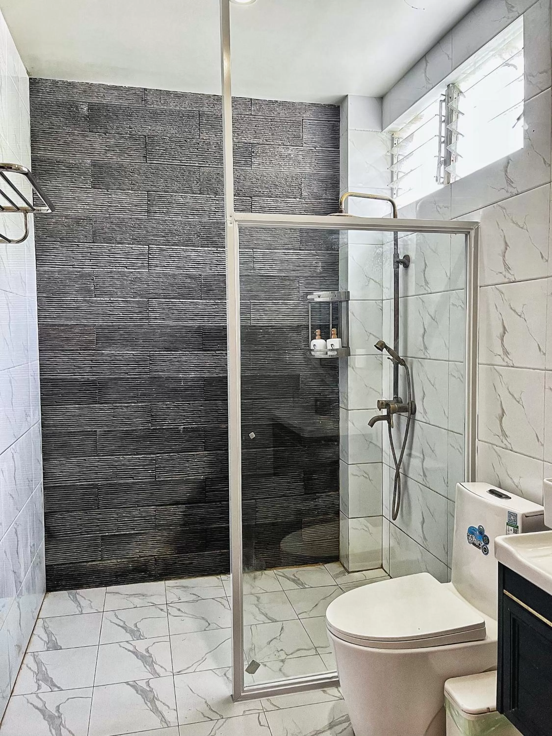 Shower in Amphitrite Resort