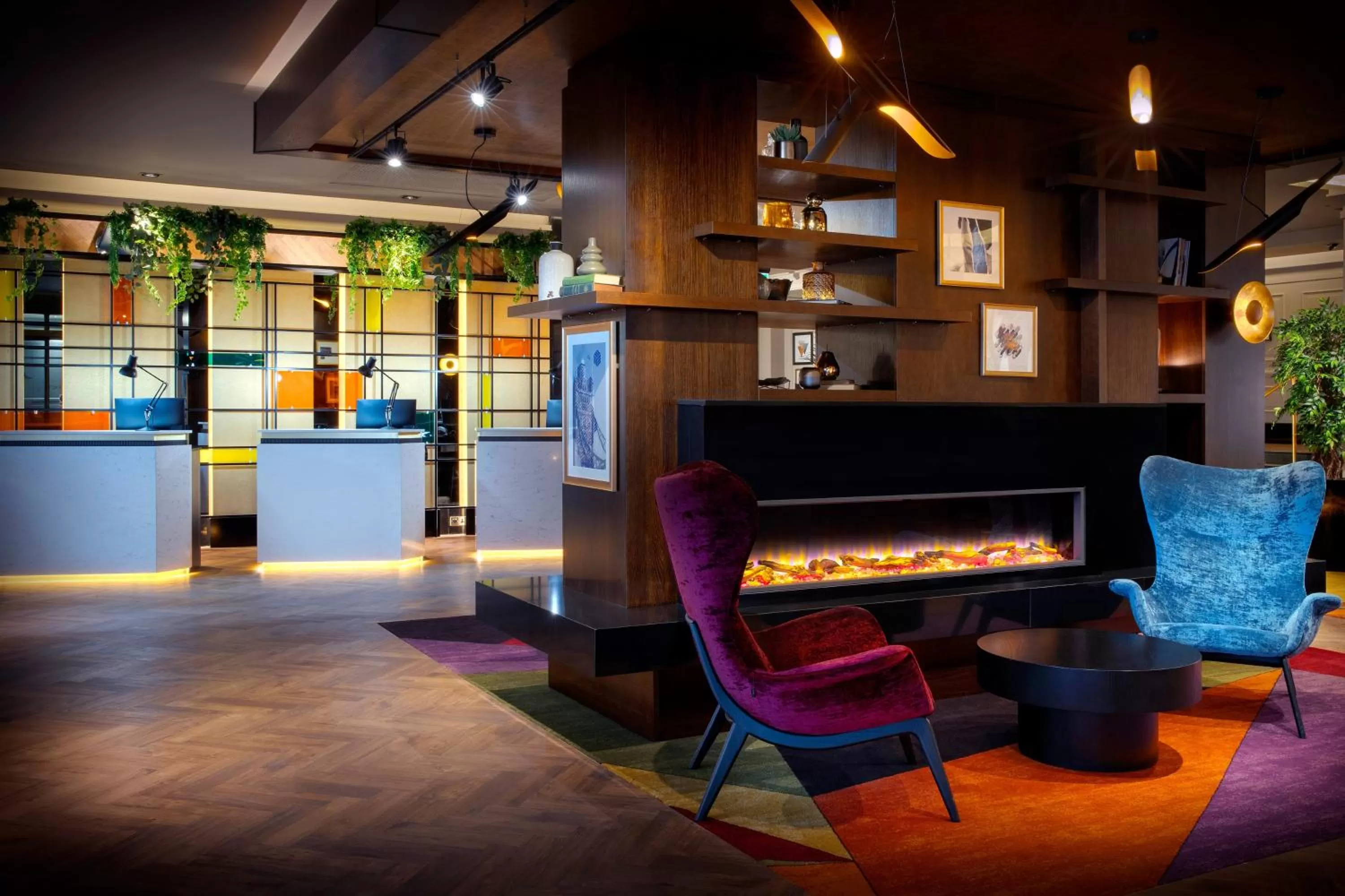 Lobby or reception in Leonardo Royal Hotel London City - Tower of London