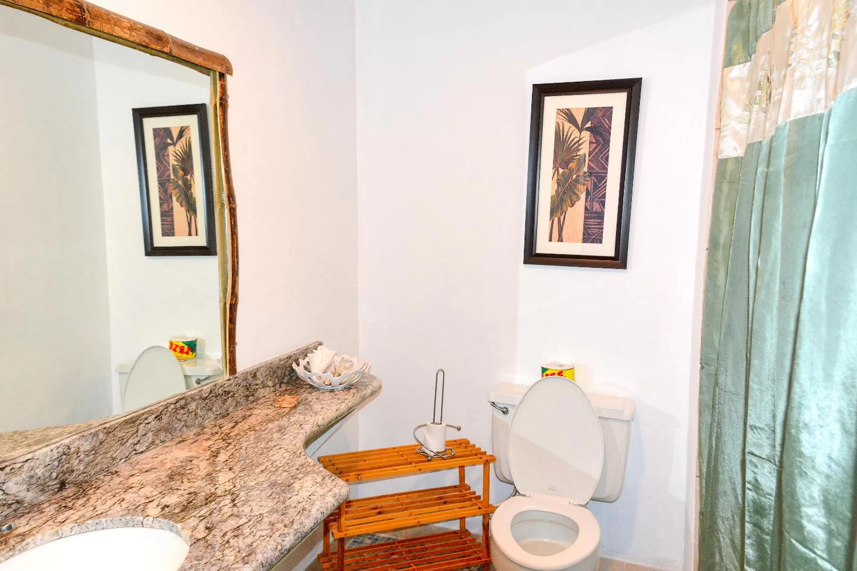 Bathroom in Sand and Tan Beach Hotel