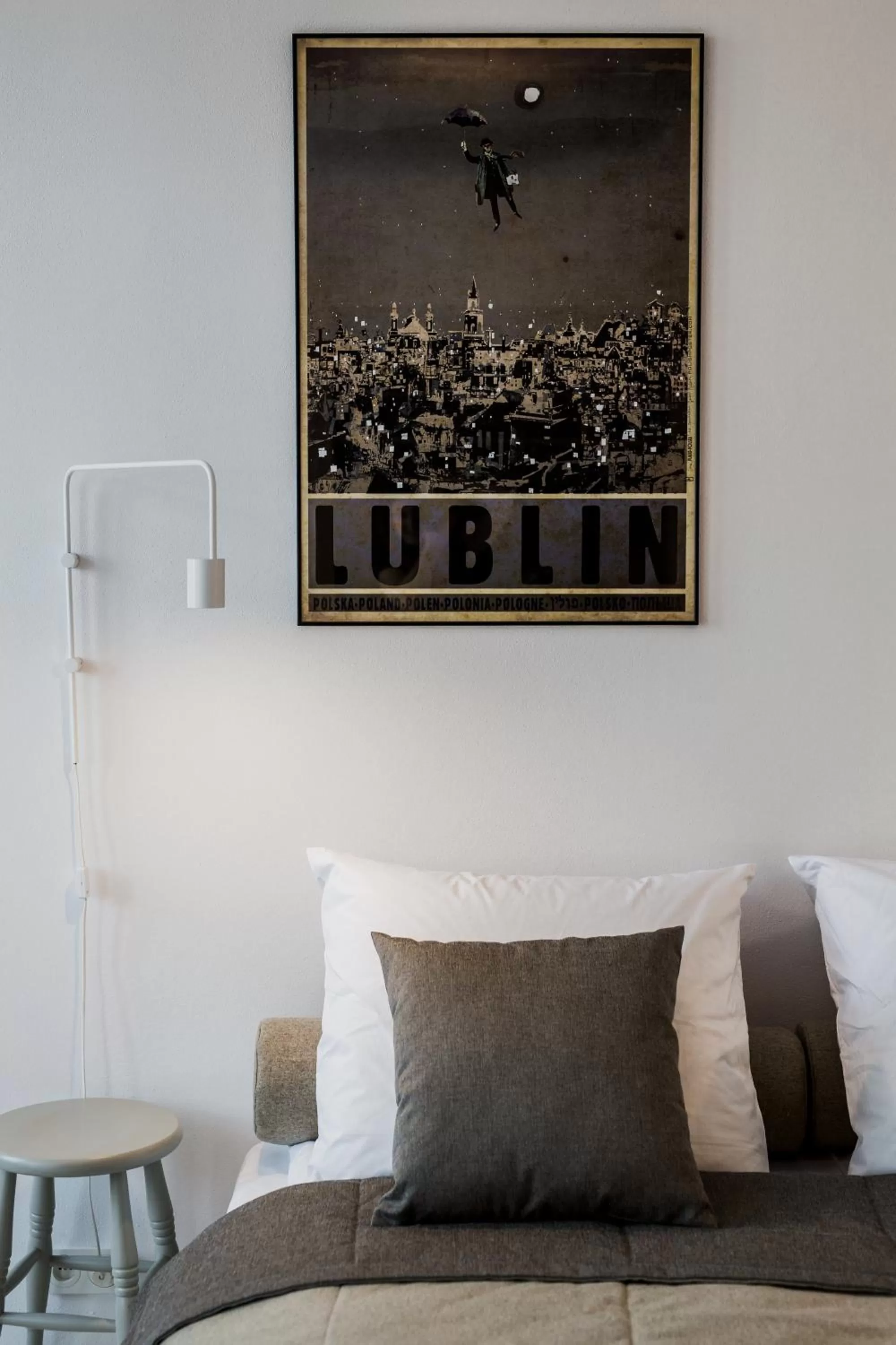 Bed, Seating Area in Apartamenty Browar Perła - Perła Brewery Apartments