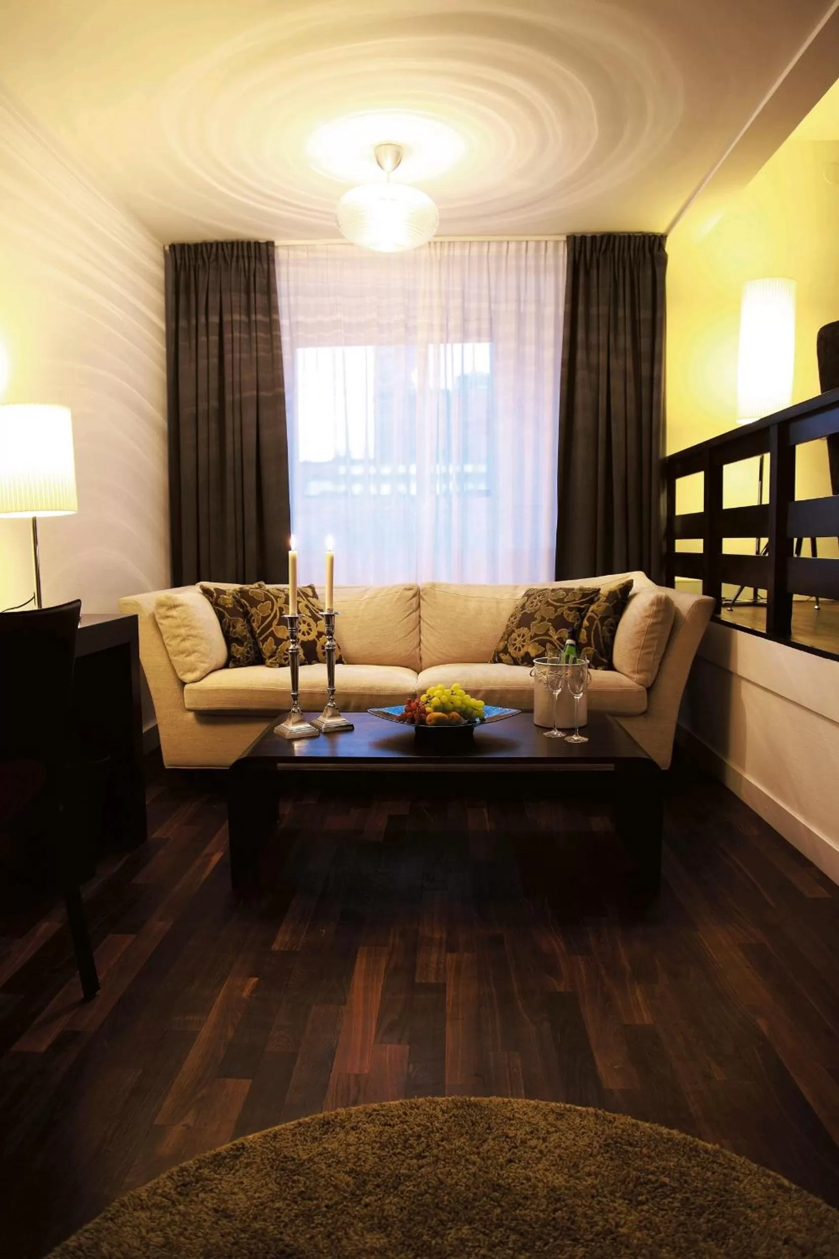 Seating area in First Hotel Witt