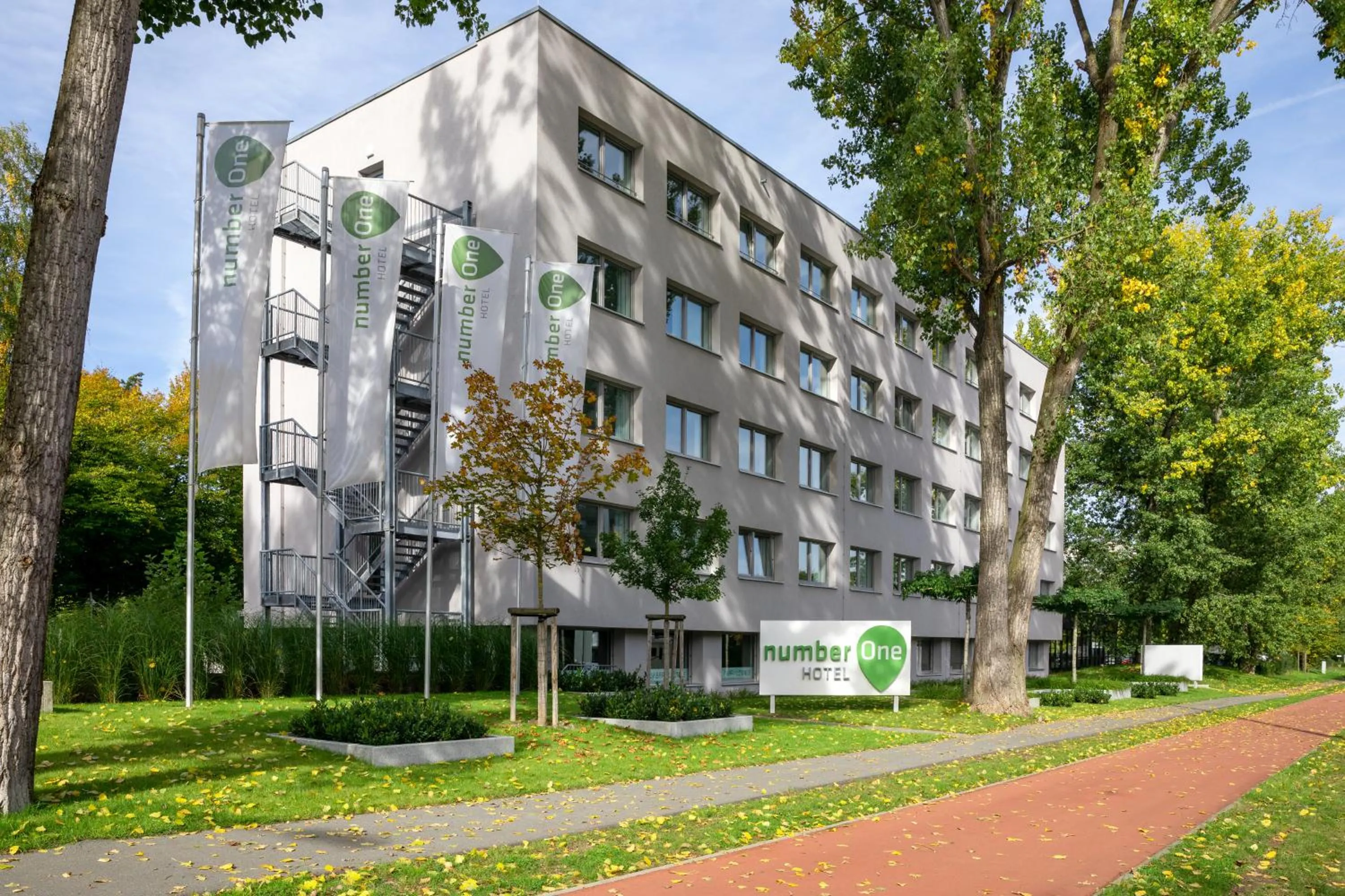 Property building in numberOne Hotel