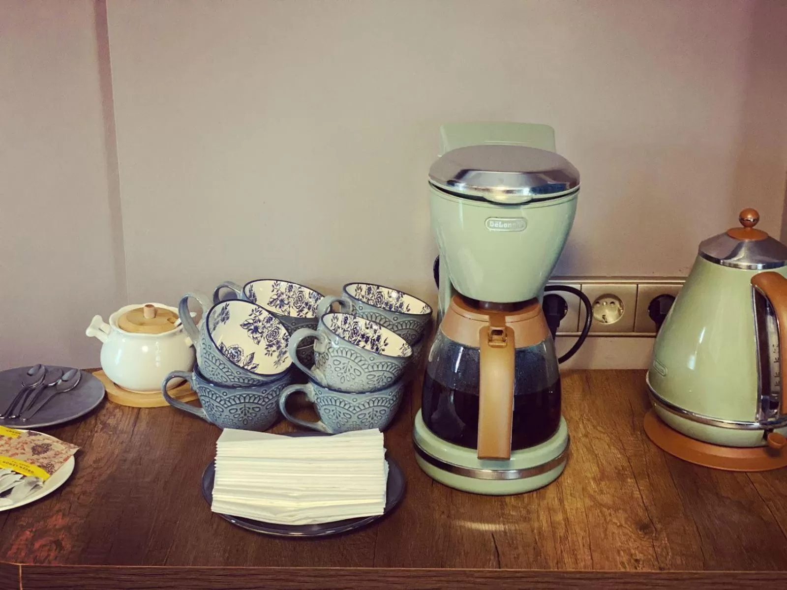 Coffee/tea facilities in Hotel Linge