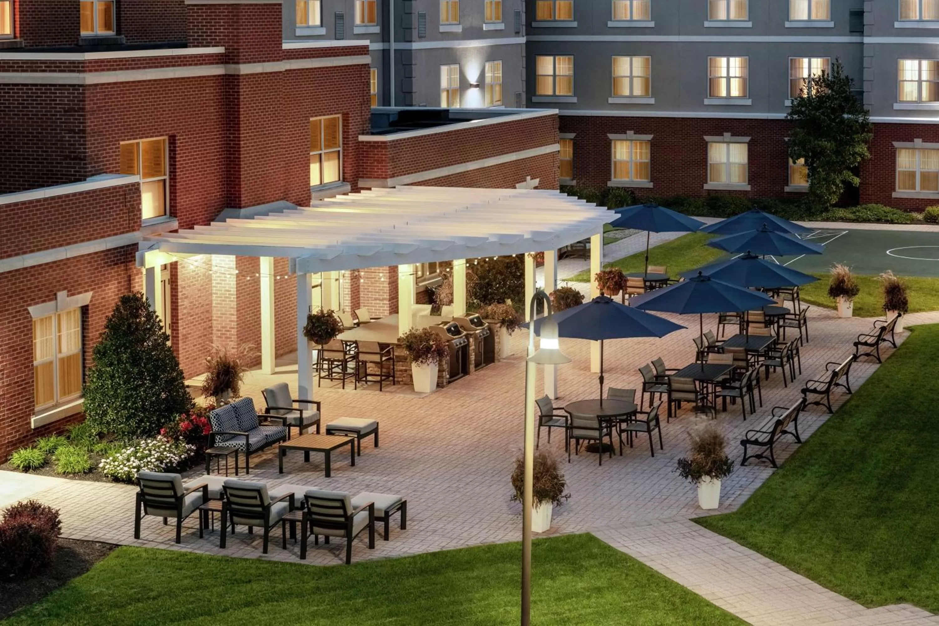Patio in Homewood Suites by Hilton Harrisburg East-Hershey Area