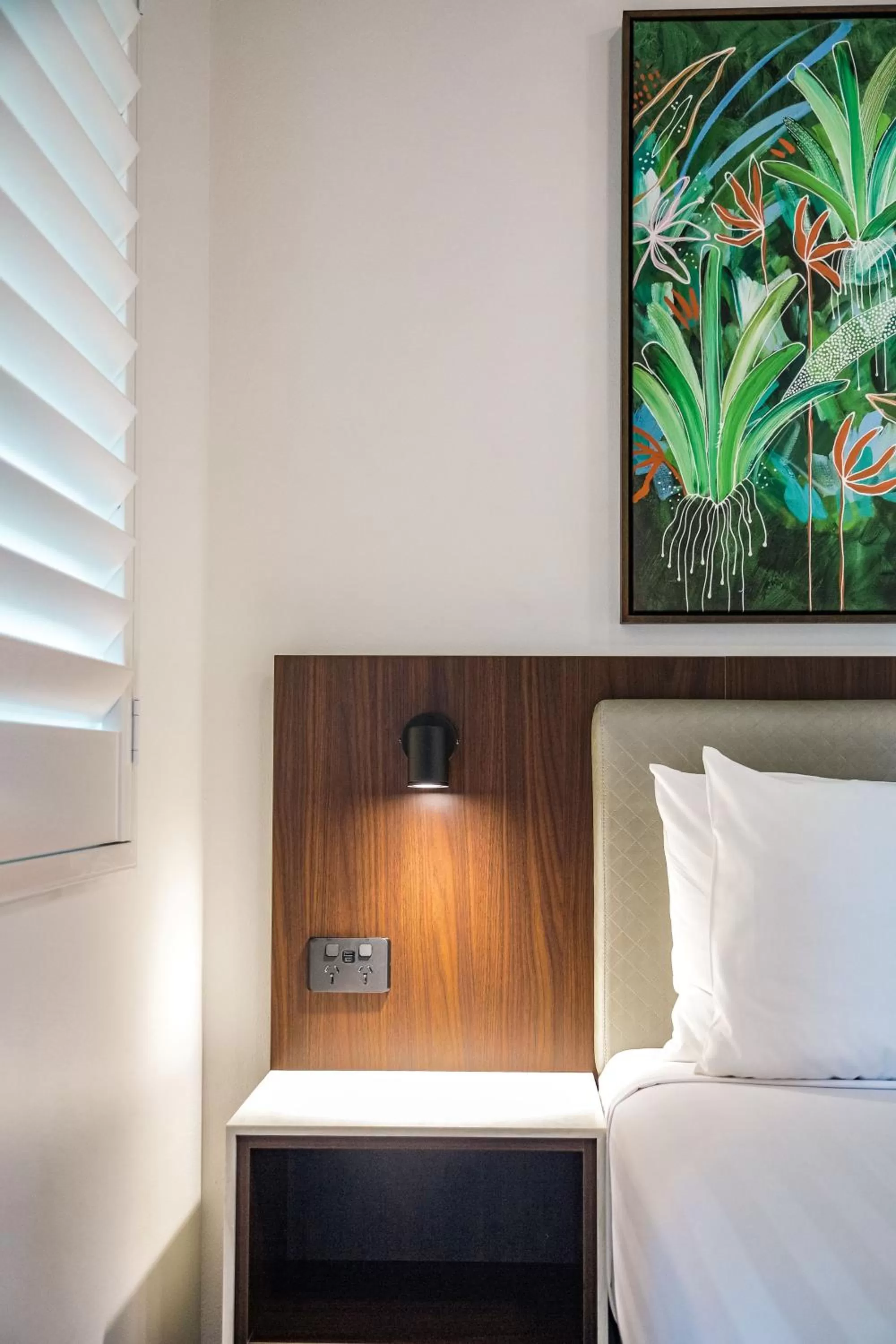 Bed in Palms City Resort