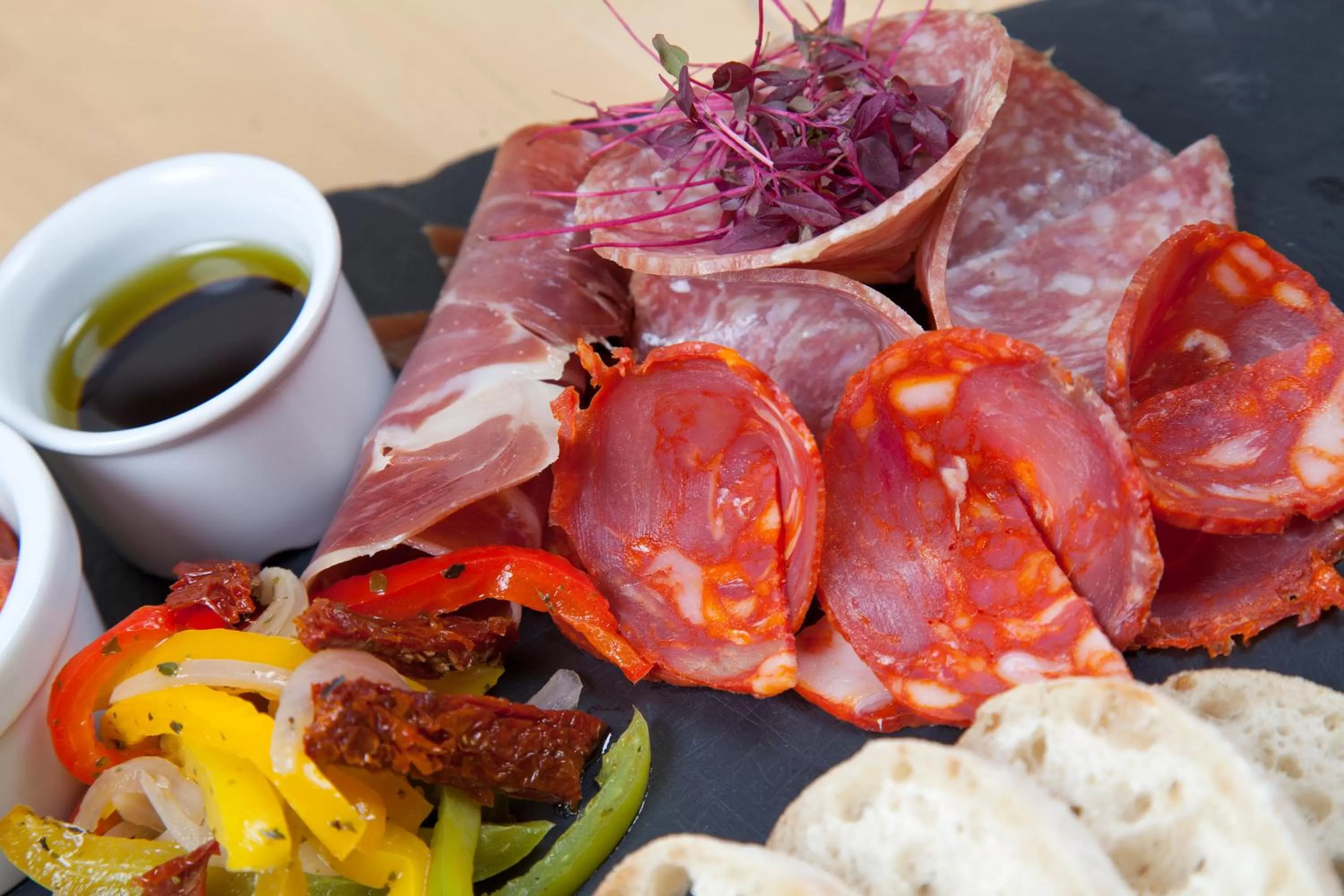 Food close-up in White Horse Inn & Restaurant